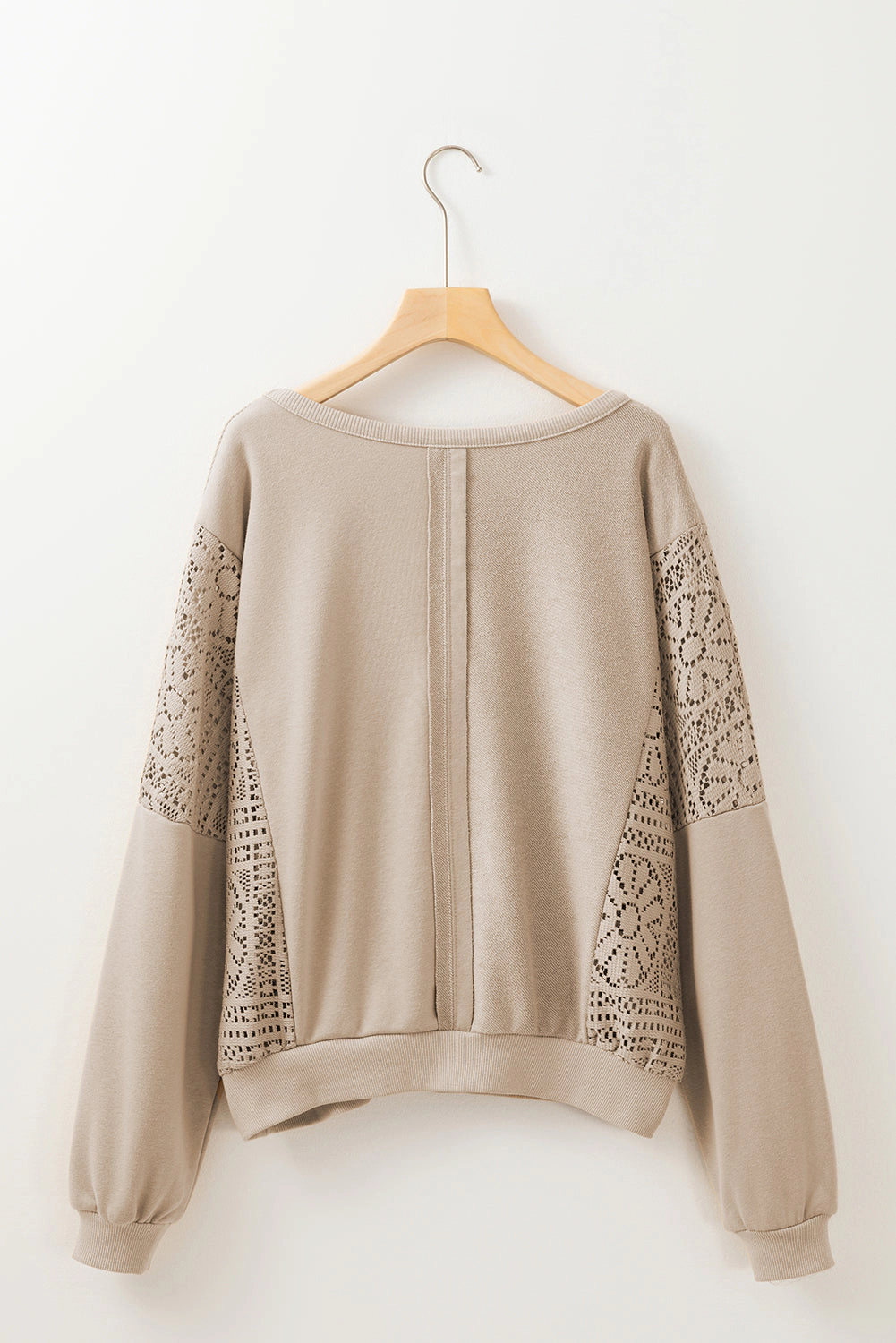 Threaded Pear Women's Rheaissa Seam Ribbed Trim Sweatshirt