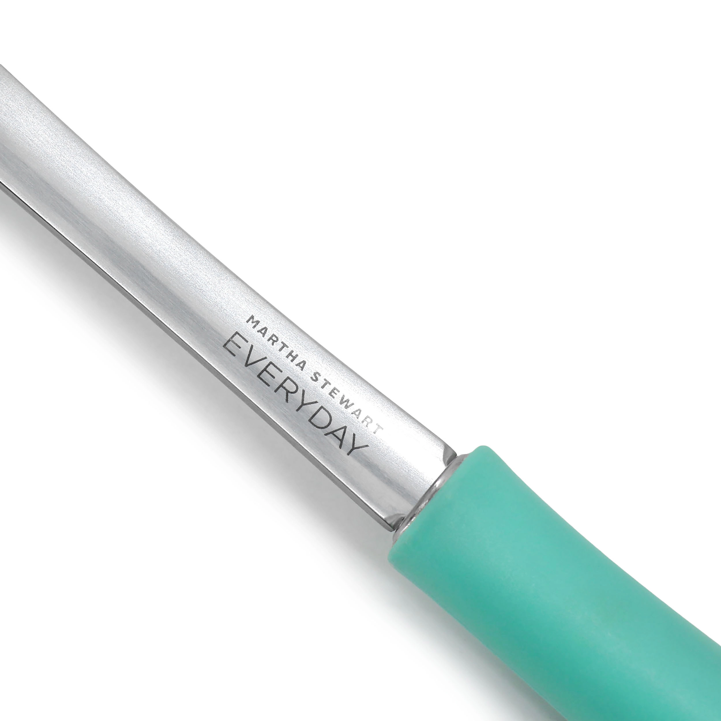 Martha Stewart Everyday Drexler Silicone Scraper Utensil in Turquoise