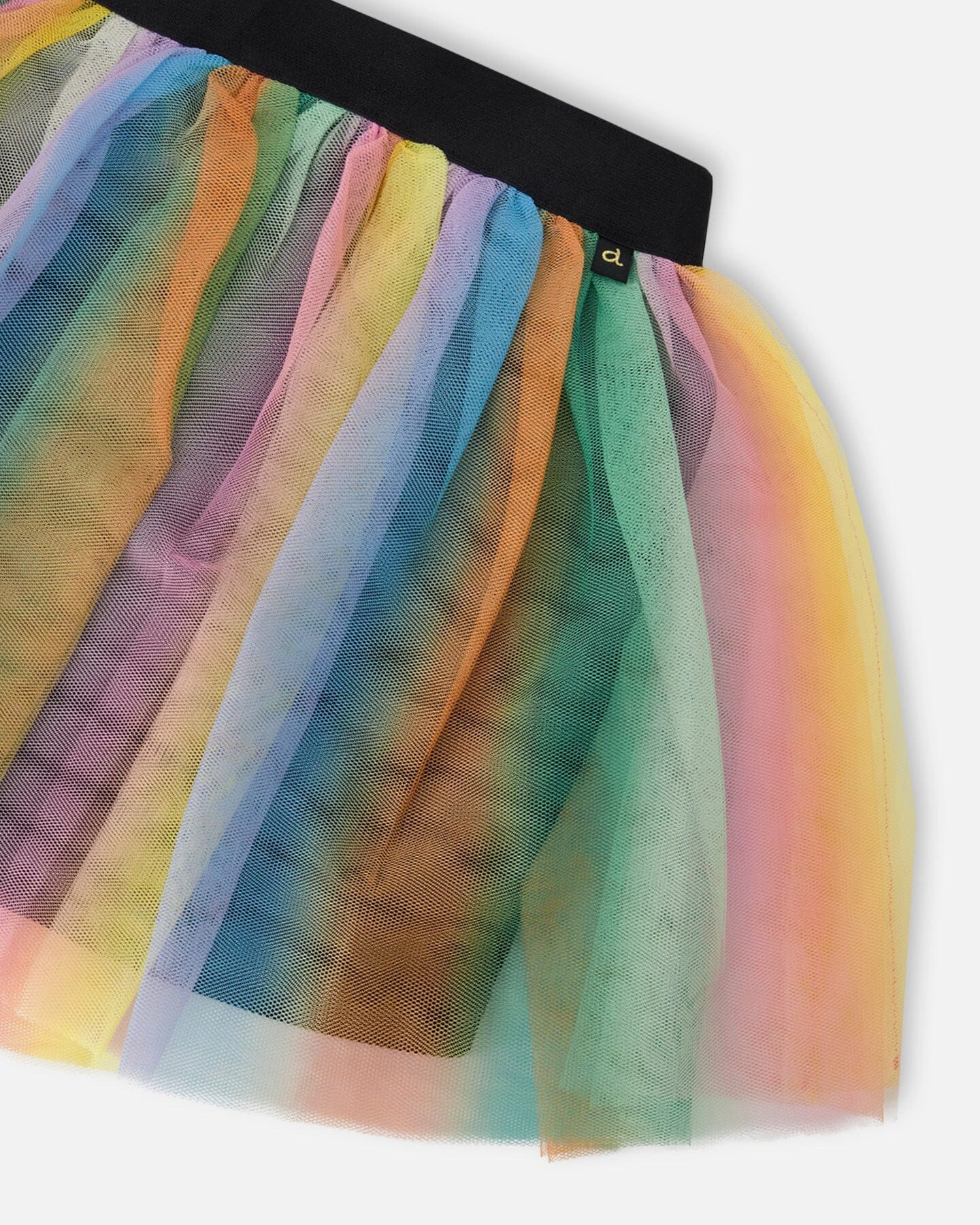 Deux par Girls Printed Mesh Skirt