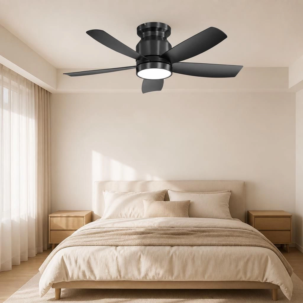 ELEMENT ACE Low Profile Quiet Flush Mount Ceiling Fan