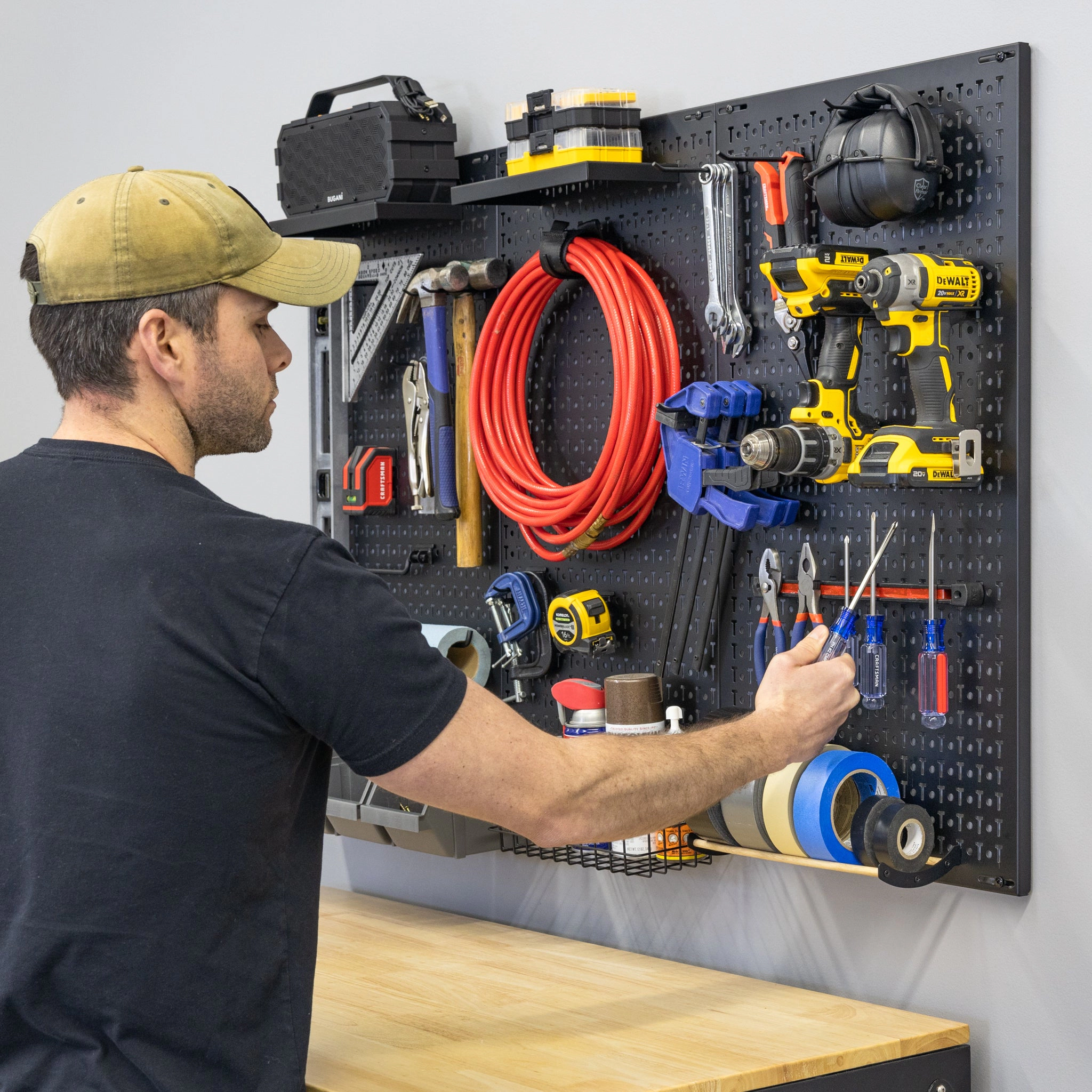 StoreYour 51" x 32" PRO Pegboard, 23 Attachments