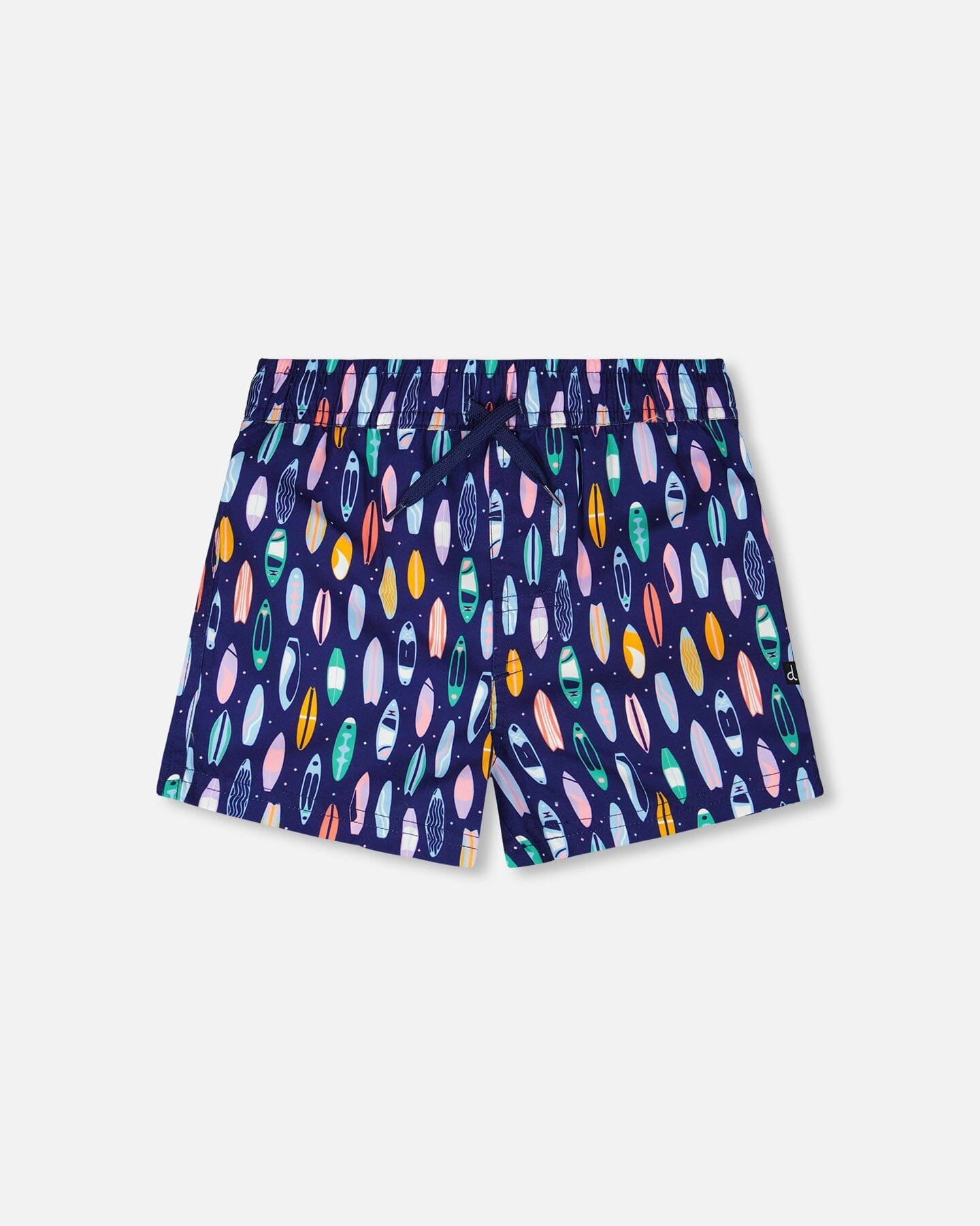 Deux par Boys Boardshorts Surfboard Print