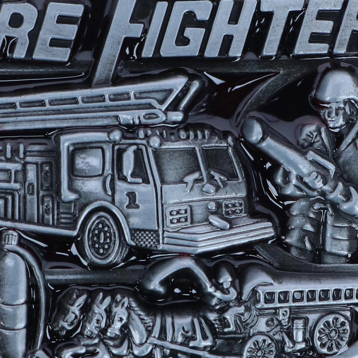 CTM Men's Firefighter Belt Buckle