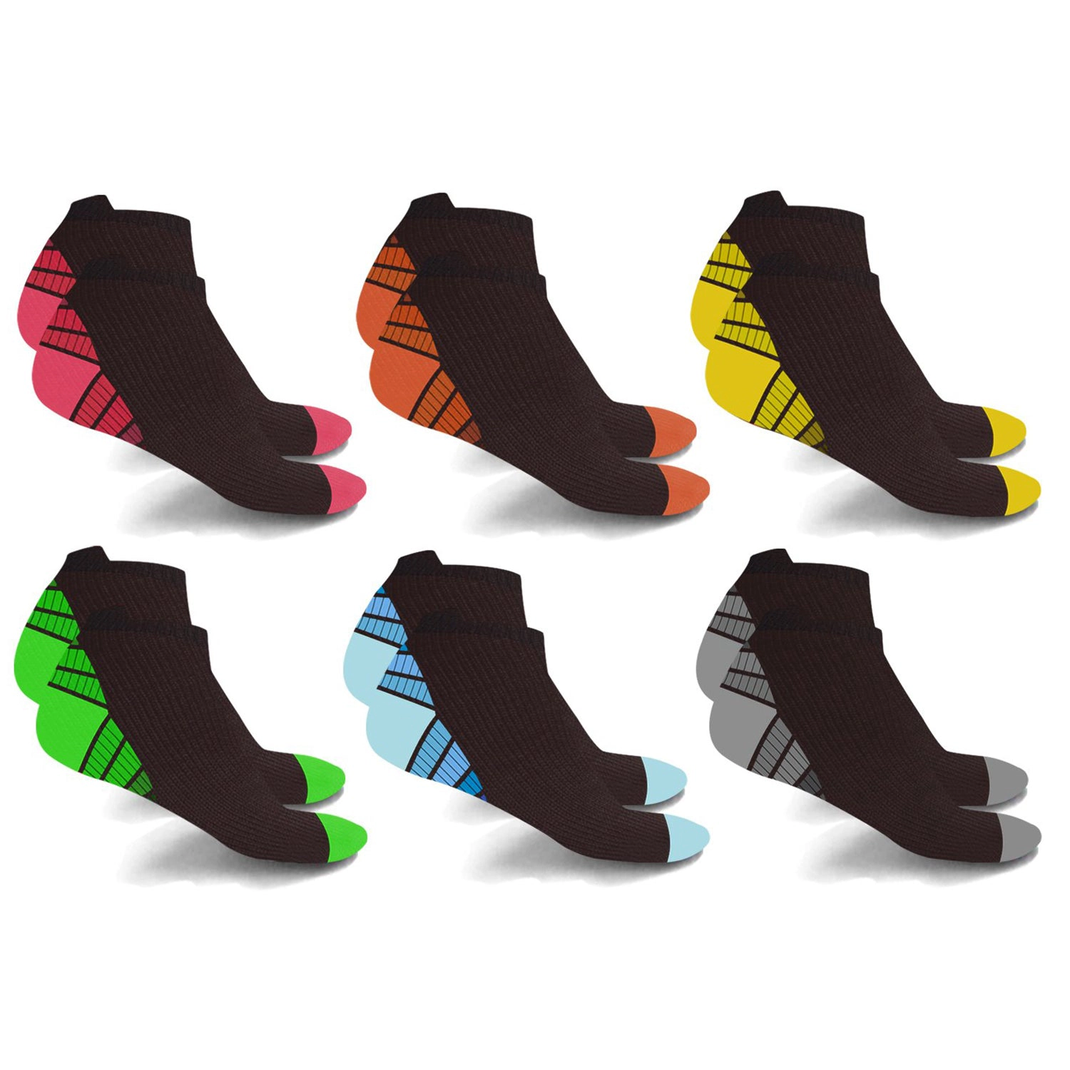 Extreme Fit Compression Socks - Ankle High For Running