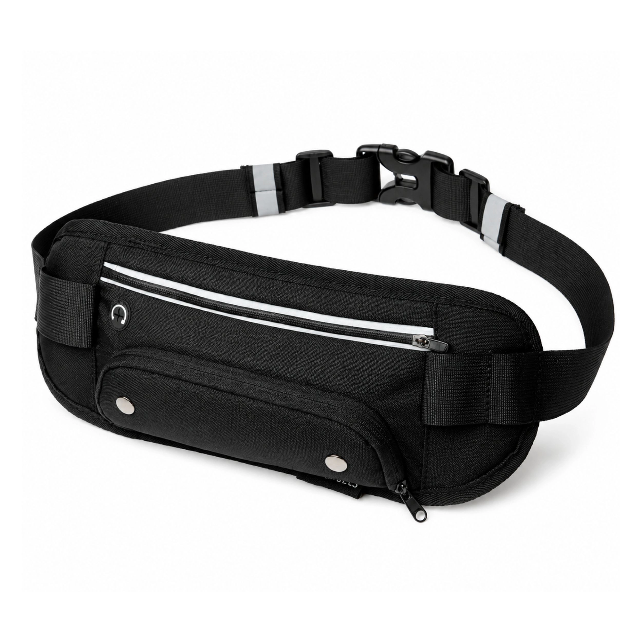 Home Collection Adjustable Water Resistant Running Belt Fanny Pack