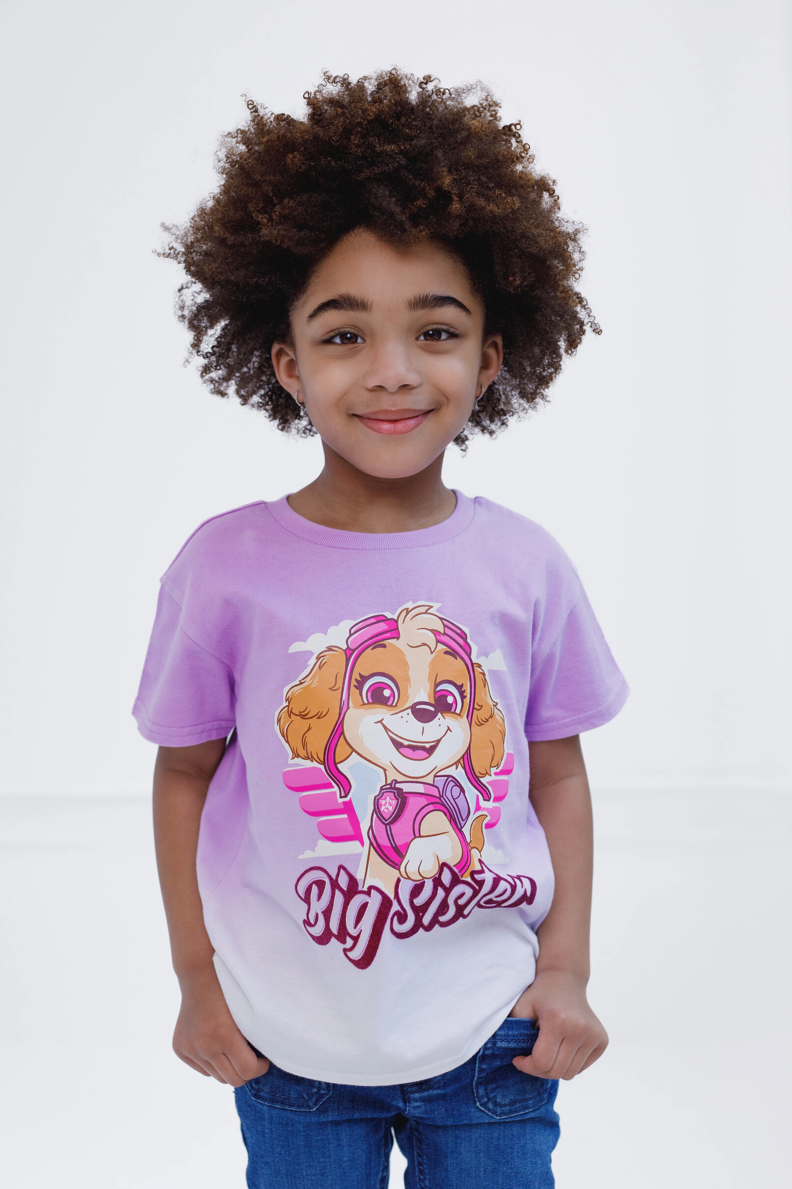 Paw Patrol Skye Girls' Short Sleeve T-Shirt