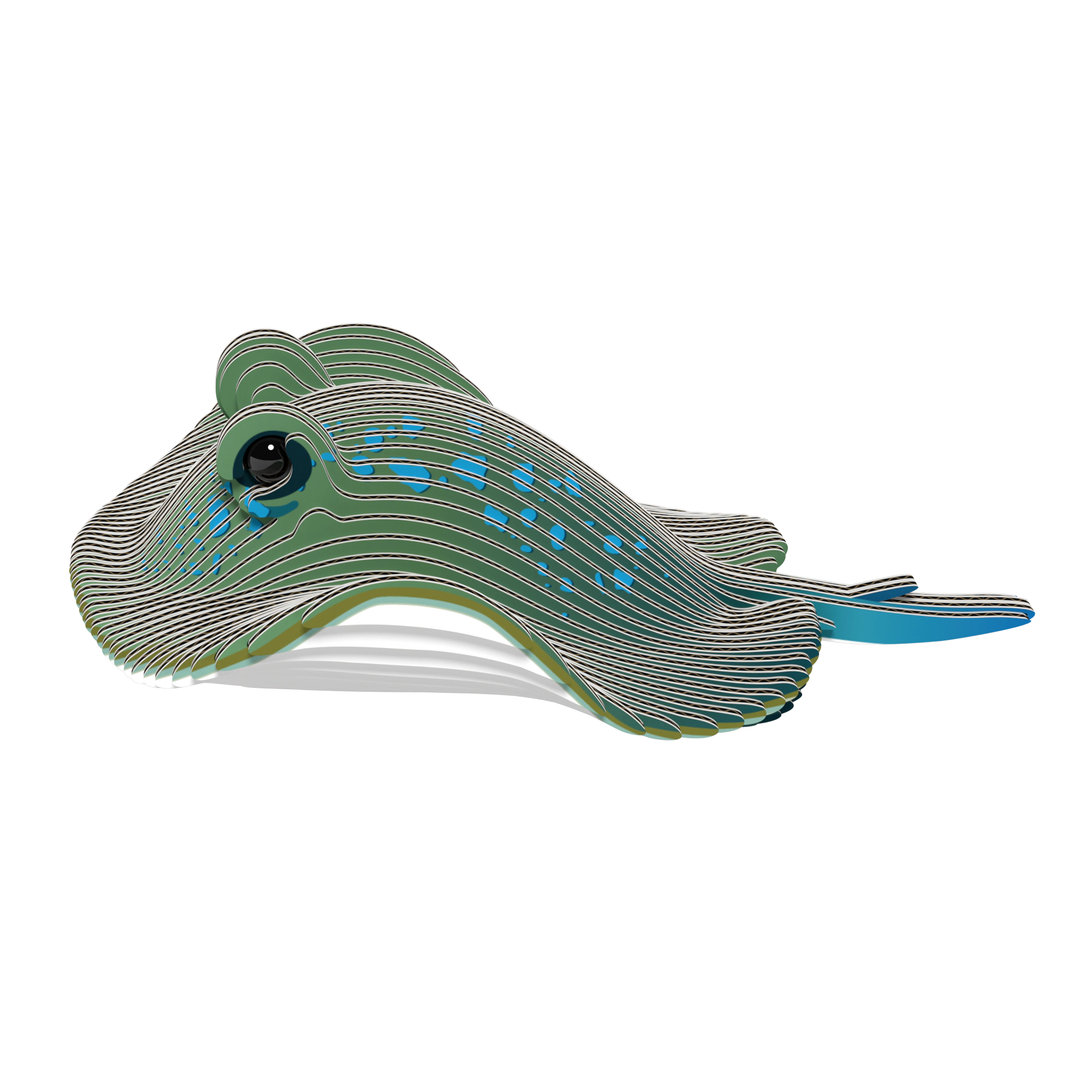 EUGY Stingray 3D Puzzle - contains 50 puzzle pieces