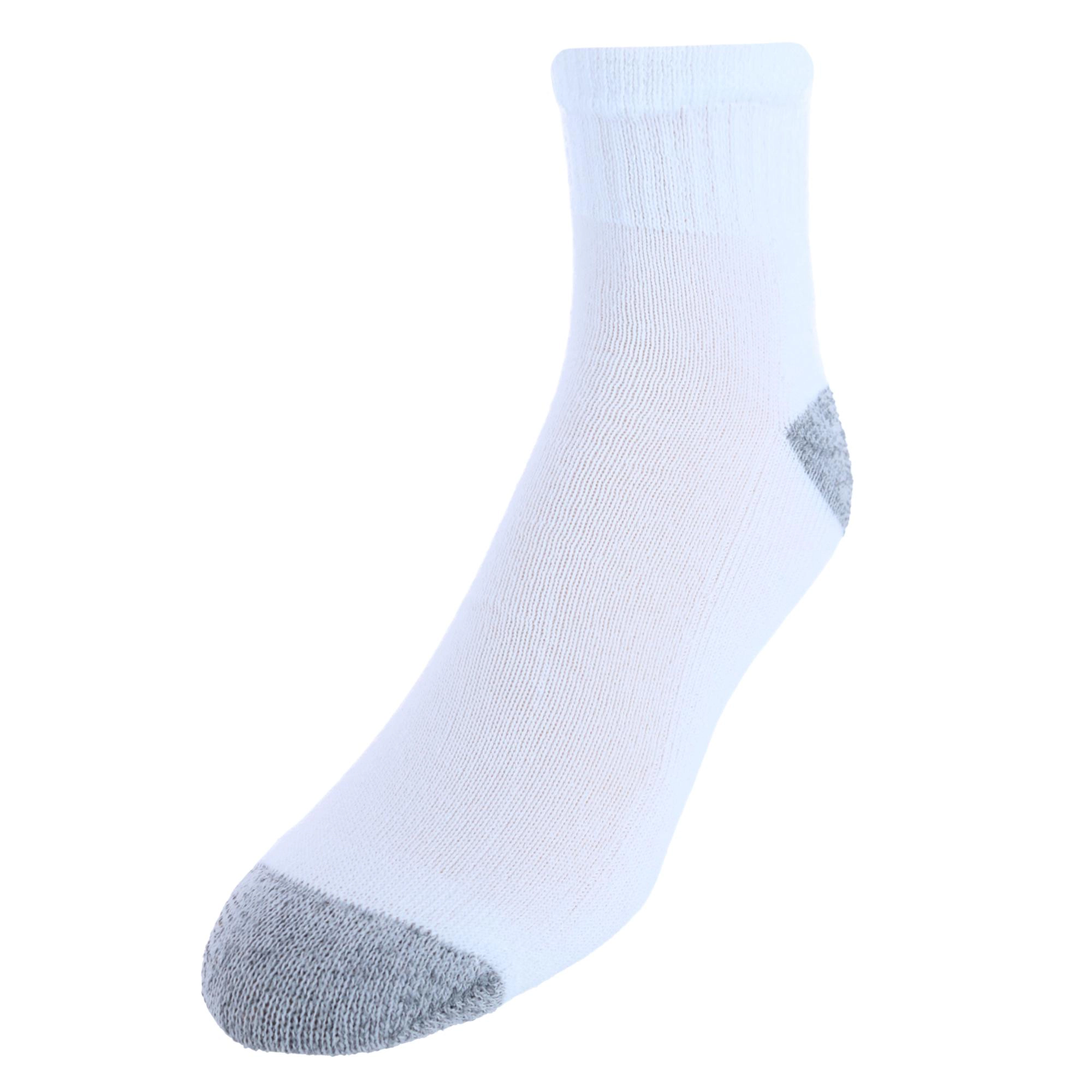 Sock Trends Men's Half Cushion Cotton Ankle Socks (10 Pair Pack)