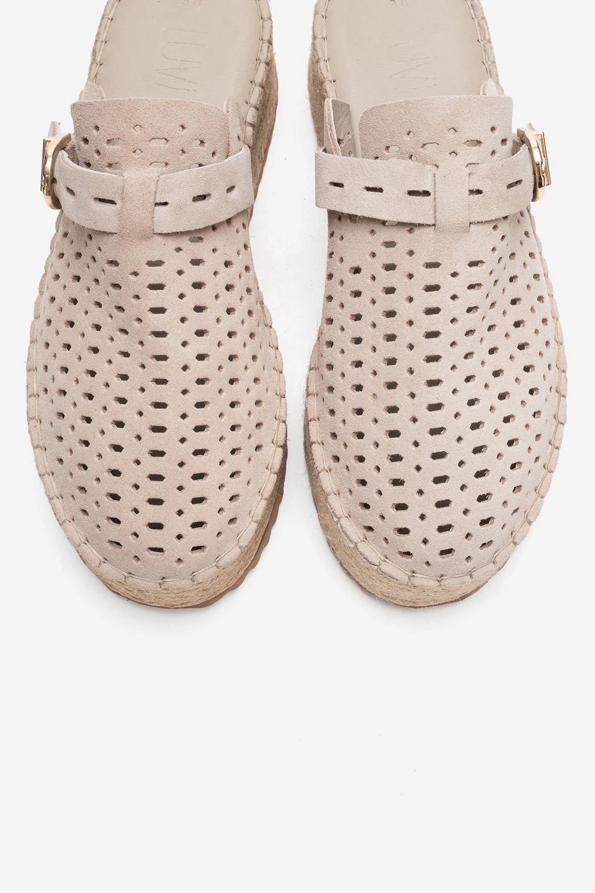 Forever & Always Womens Louis Leather Platform Sandals