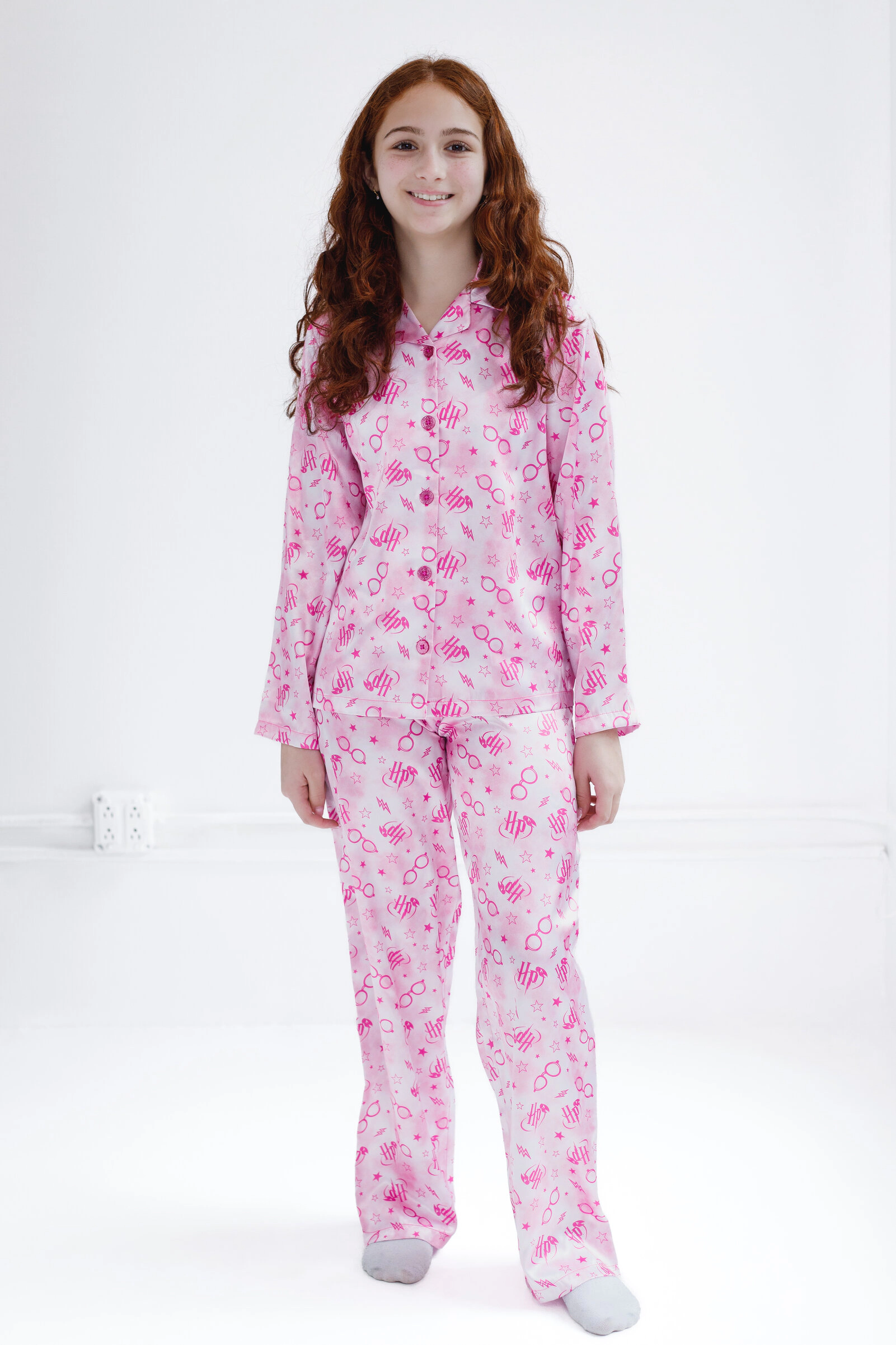 Harry Potter Girls' Pajama Shirt and Pants Set