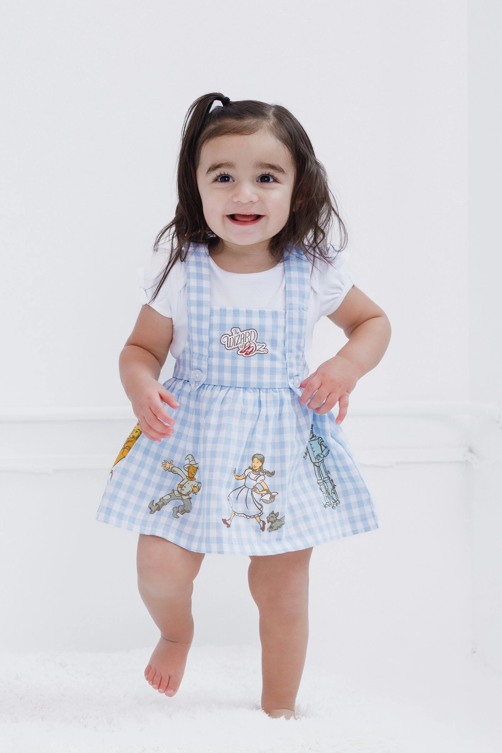 Wizard of Oz Girls' Cosplay Jumper Dress and Top Set