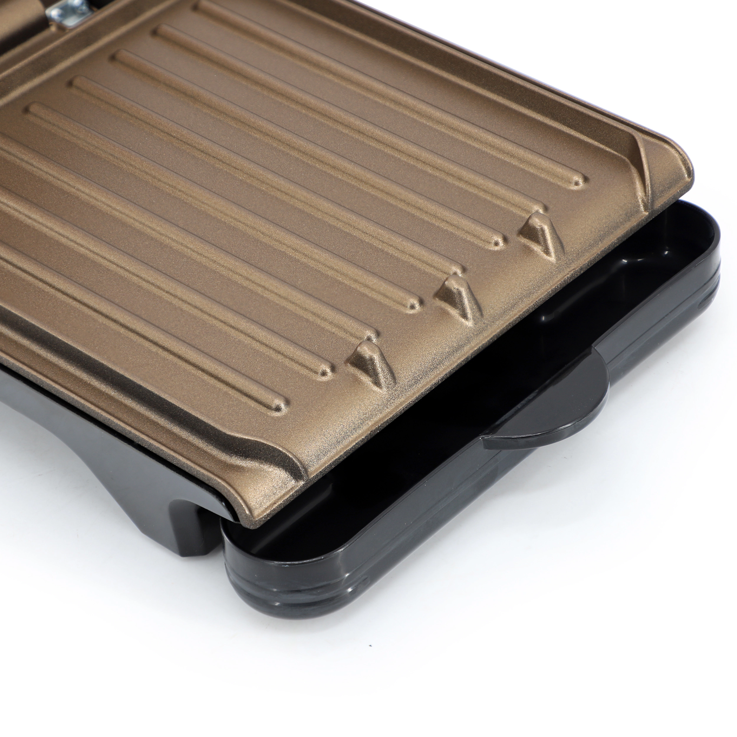 George Foreman 40 Square Inch Nonstick Electric Panini Grill with Drip Tray