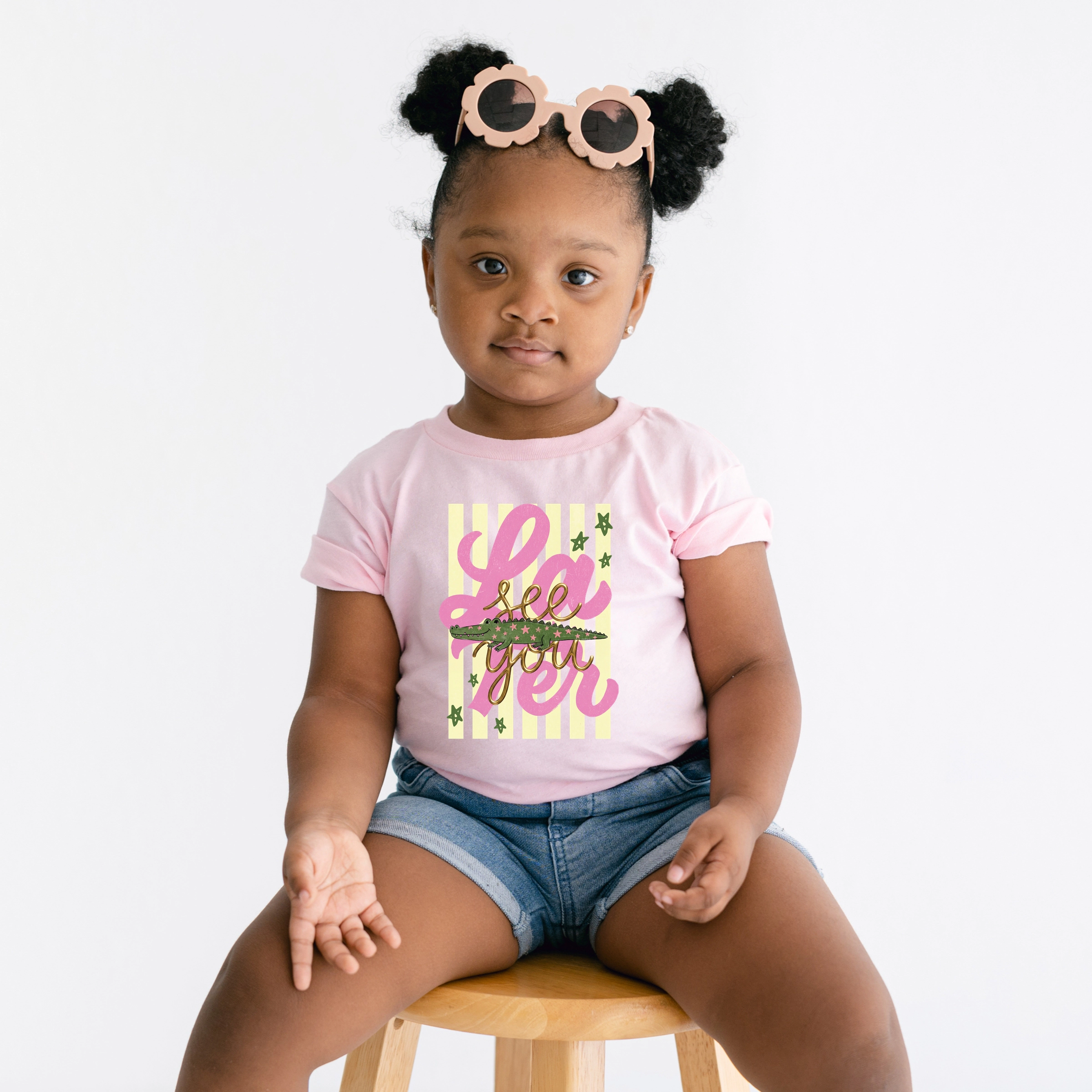 The Juniper Shop - See You Later Alligator Toddler Short Sleeve Graphic T-Shirt