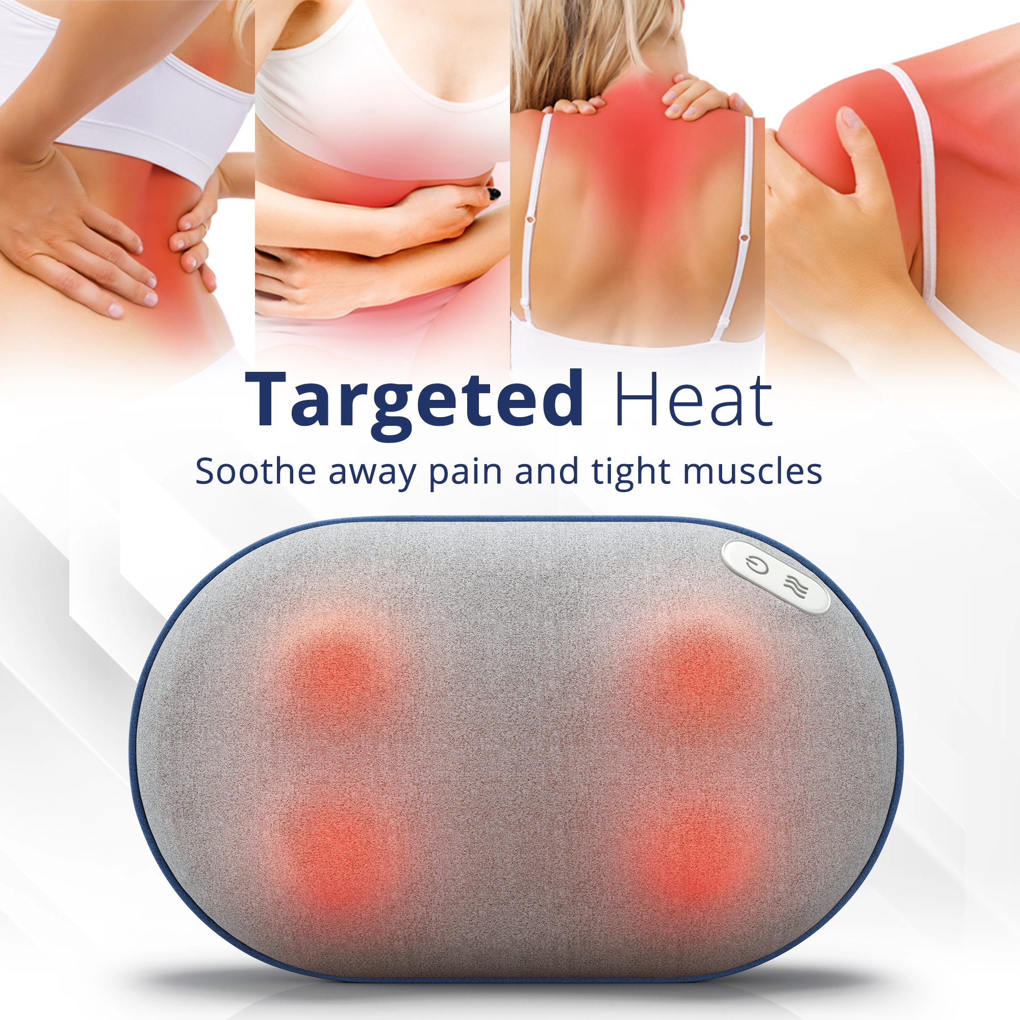 Miko Shiatsu Back Massager with Heat