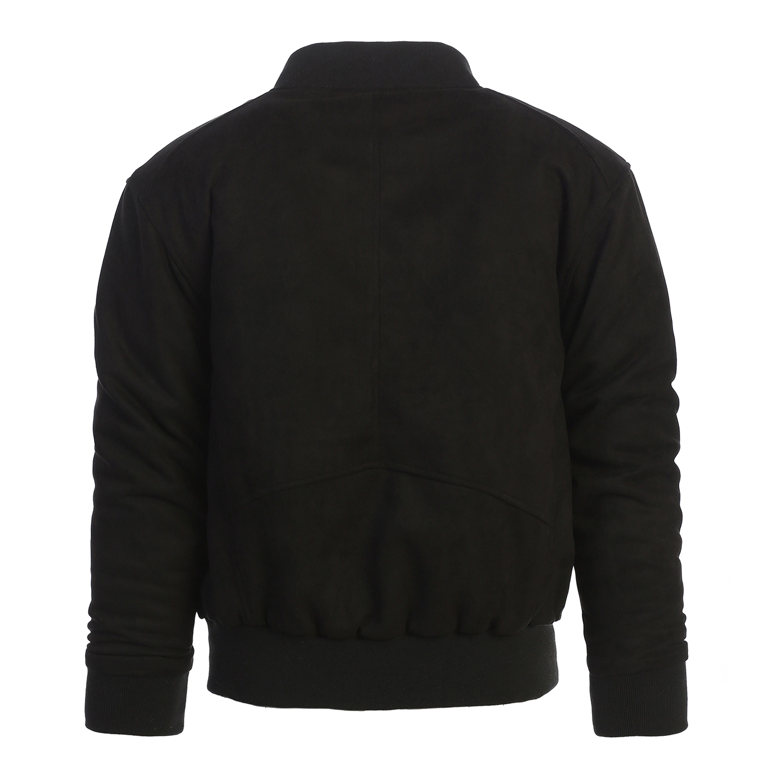 Gioberti Men's Faux Suede Bomber Jacket with Warm Light Inner Padding