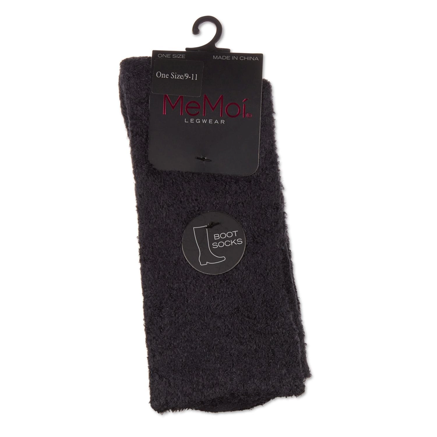 Memoi Women Soft & Cozy Cotton Blend Crew Length Boot Sock