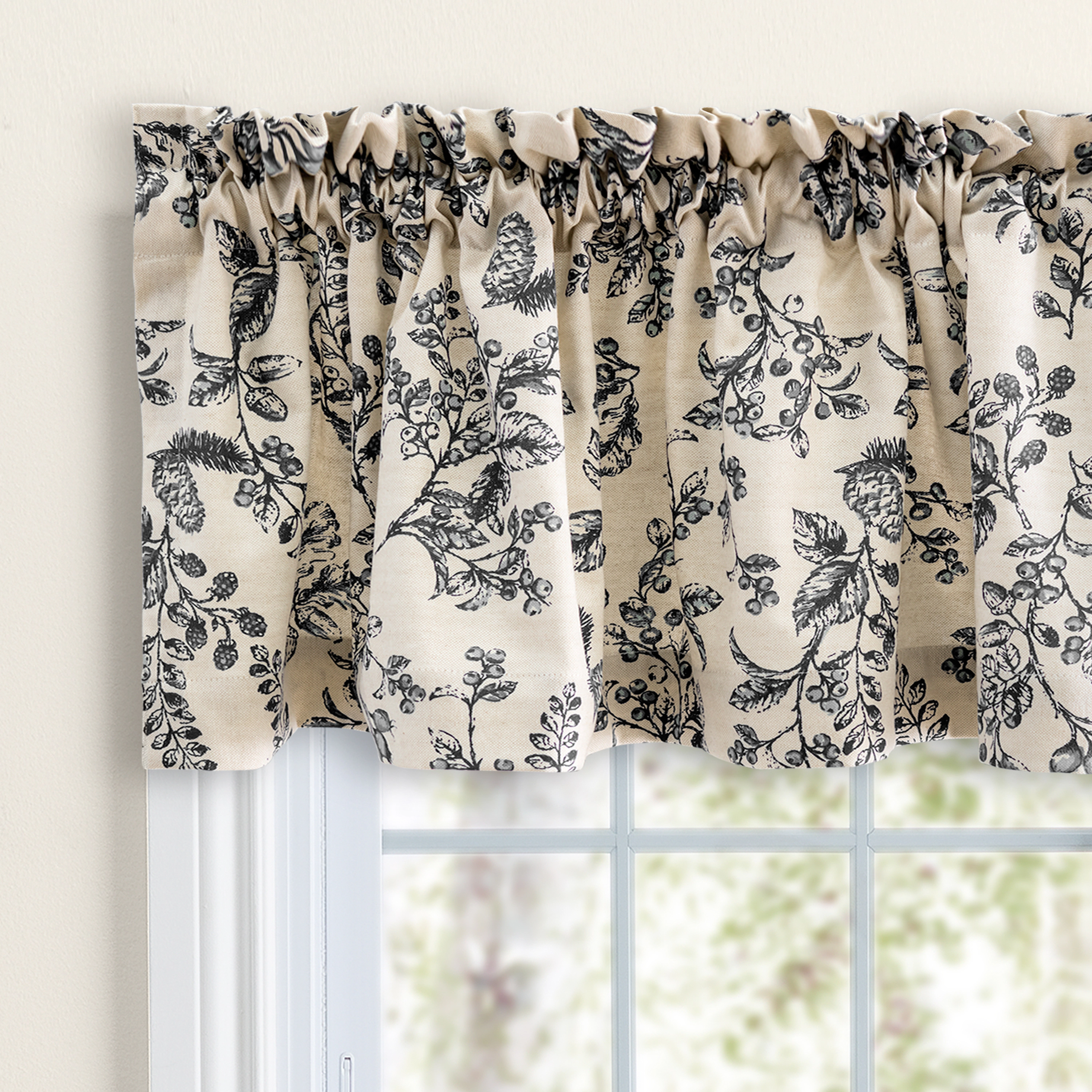 Ricardo Waverly Gardens Rod Pocket Insert Valance