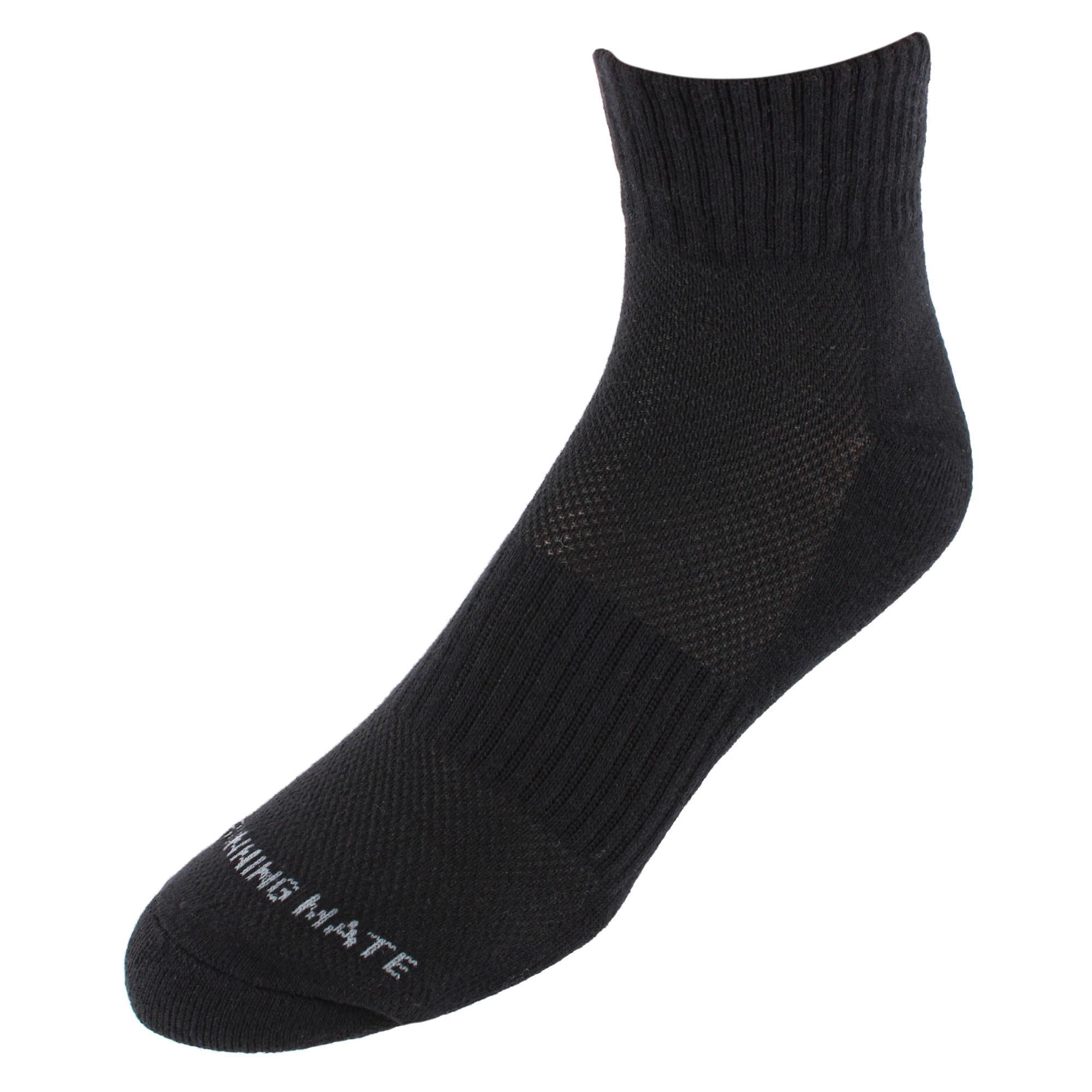 CTM Men's Cotton Arch Support Ankle Sock (Pack of 3)