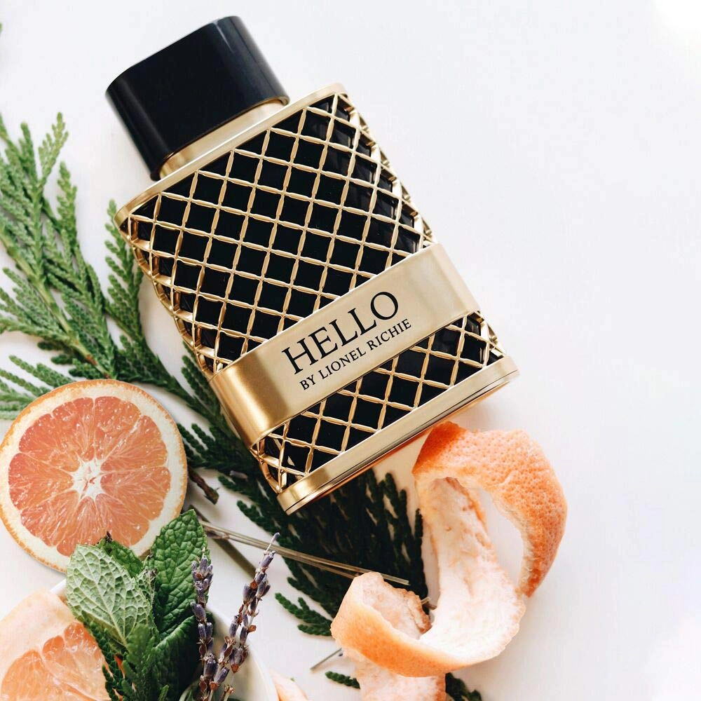 Lionel Richie Hello Eau de Toilette Men - Aromatic Woody 1.7 oz Spray