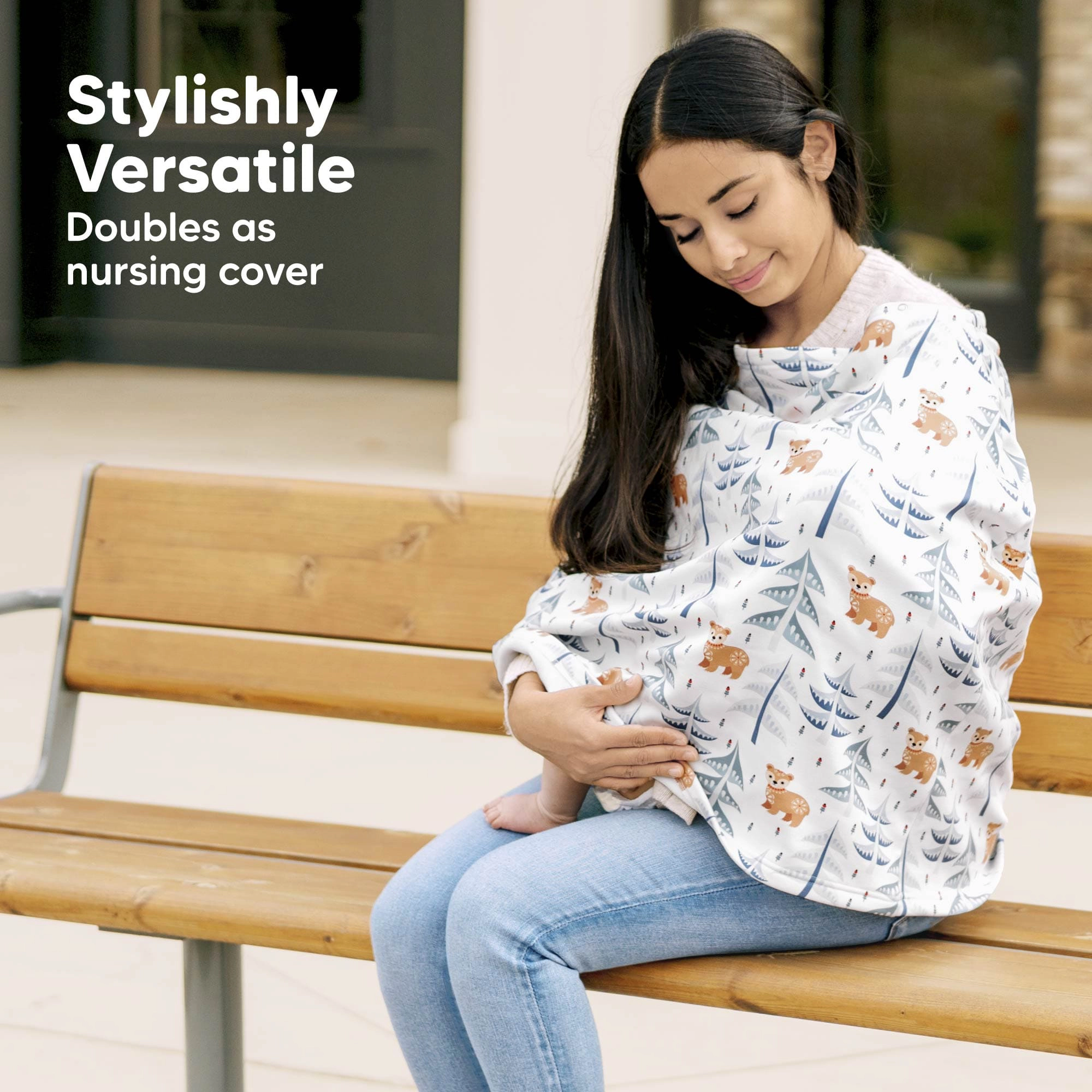 KeaBabies Warmzy Baby Car Seat Cover