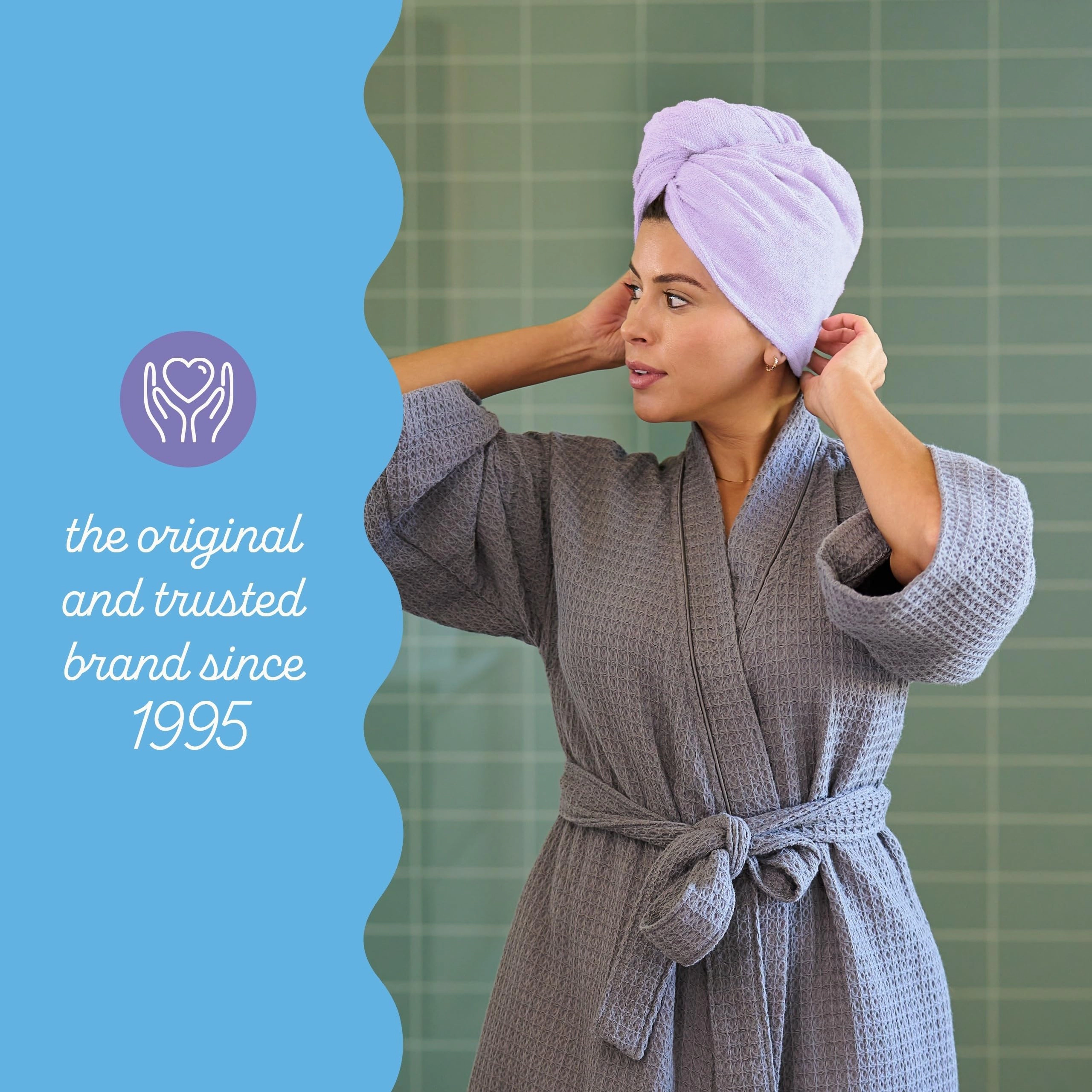 PIGFDK 2-packfiber Hair Towel For Beauty Travel Gifting