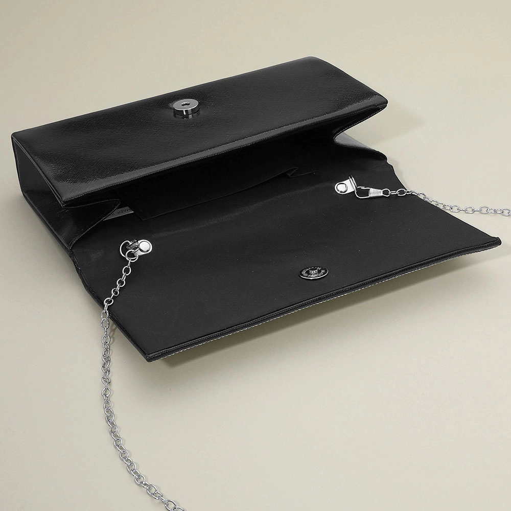 Fashnzfab Bling Studded Evening Clutch Bag / Crossbody Bag