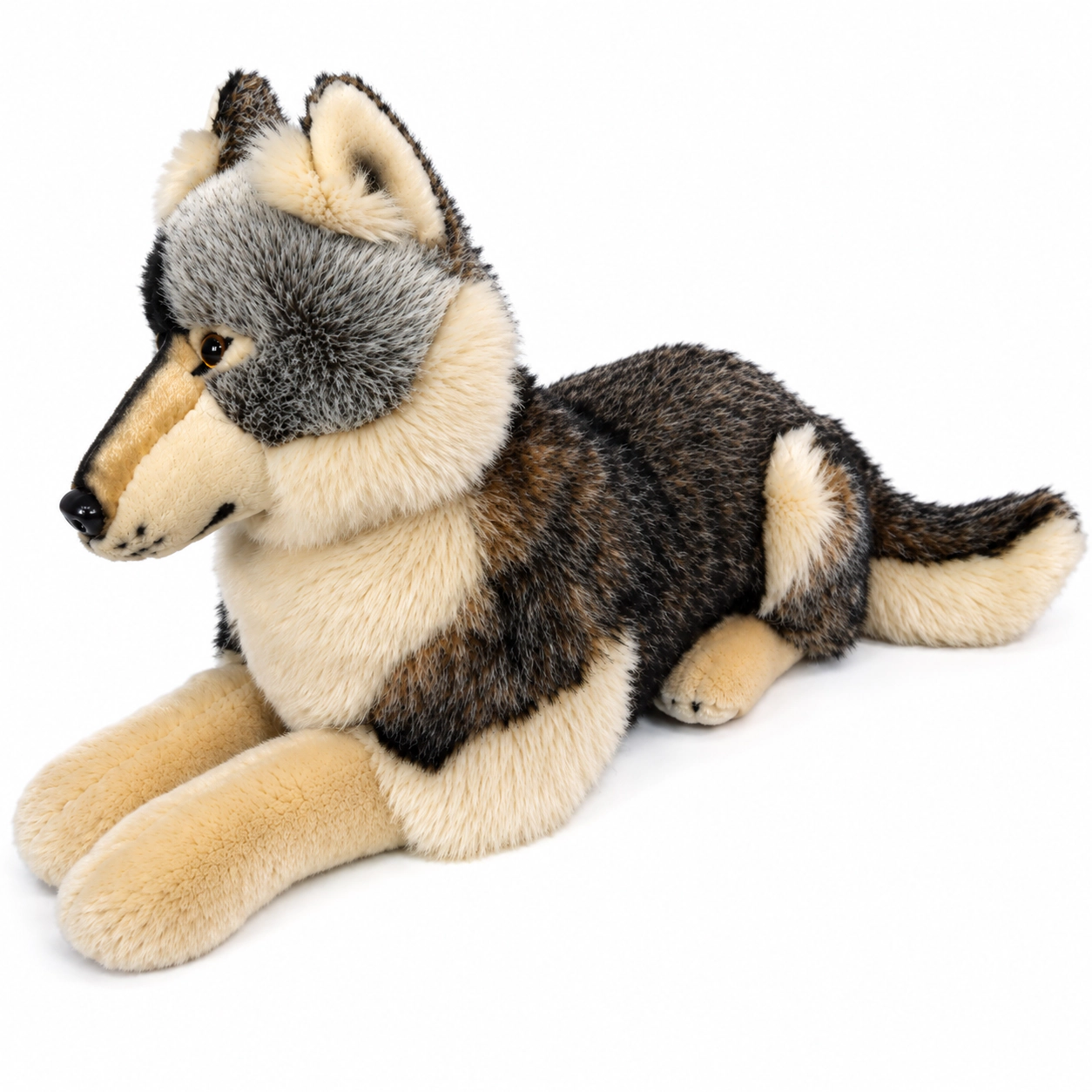 Auswella 20 Inch Timber Wolf Plush Animal