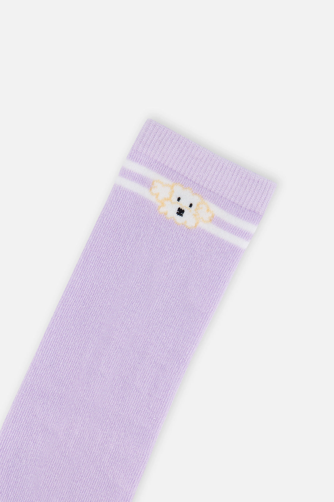 Deux par Girls Poodle, Polka Dot & Checkered Socks (3 Pairs)