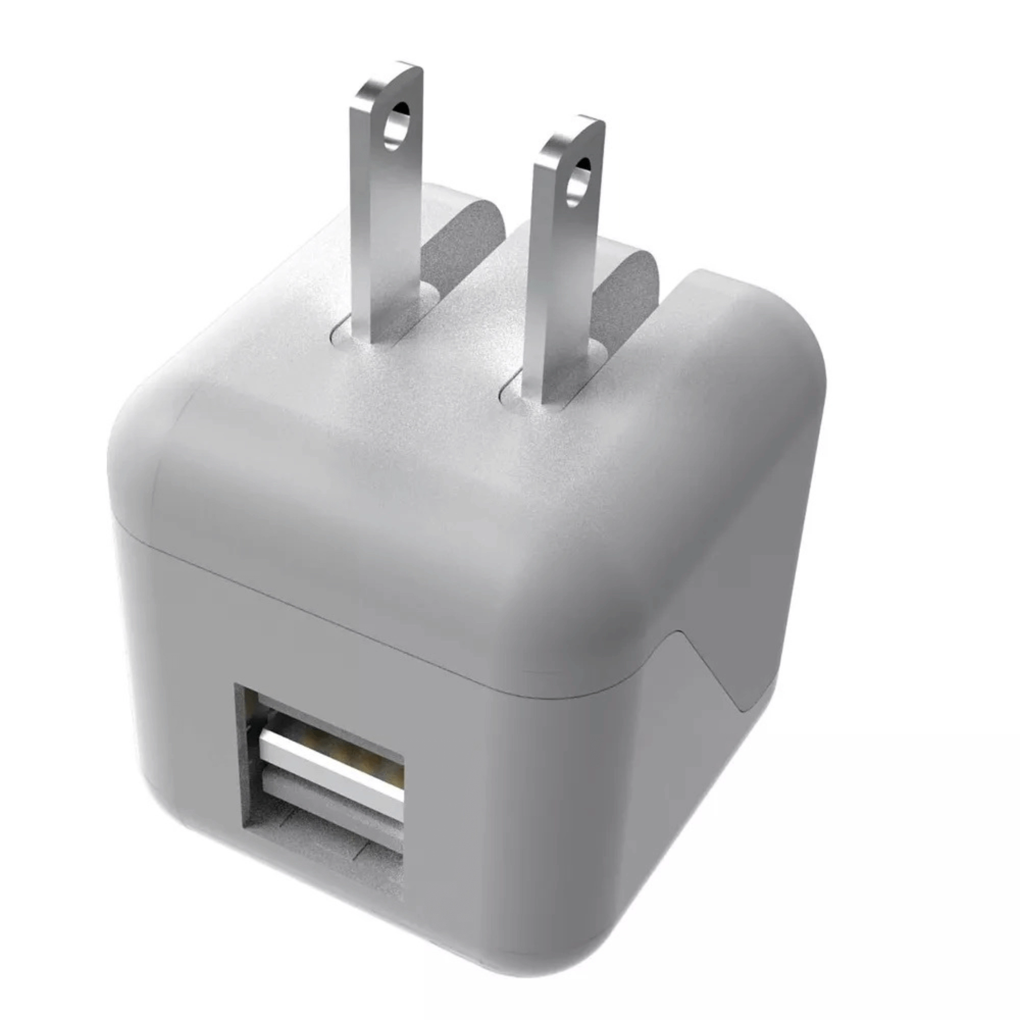 Xyst 2.4-Amp Dual USB Wall Charger With 4Ft Lightning Cable