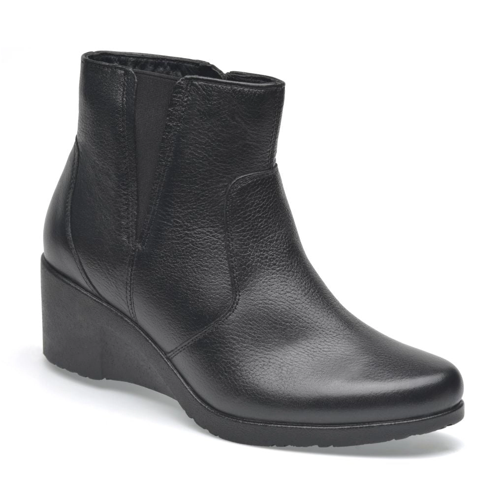 Pazstor Women's Leather Booties Jambu