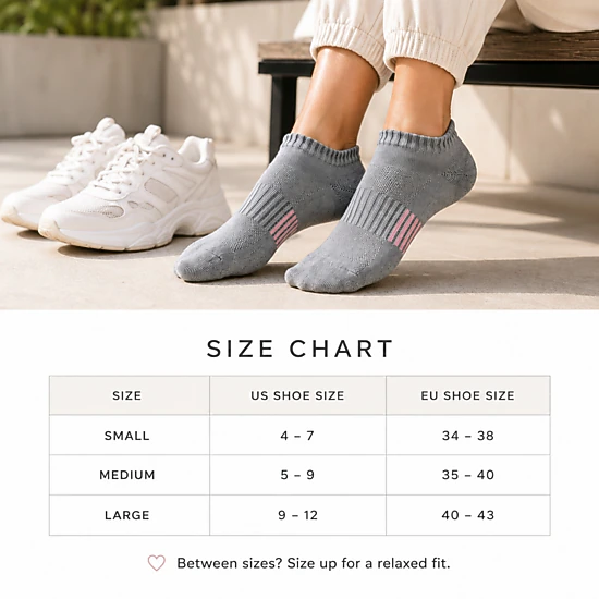 Zilpu Women's Cushioned Performance Athletic Ankle Socks 5-Pack