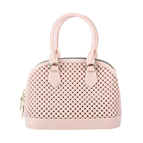 Fashnzfab Solid Jelly Rubber Tote / Crossbody Bag