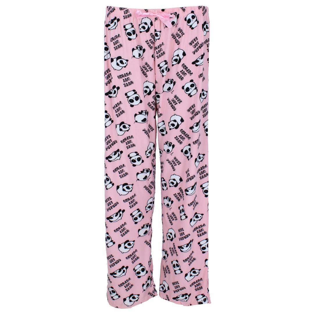 Mentally Exhausted Women's Plus Panda Sleeping is My Cardio Pajama Set