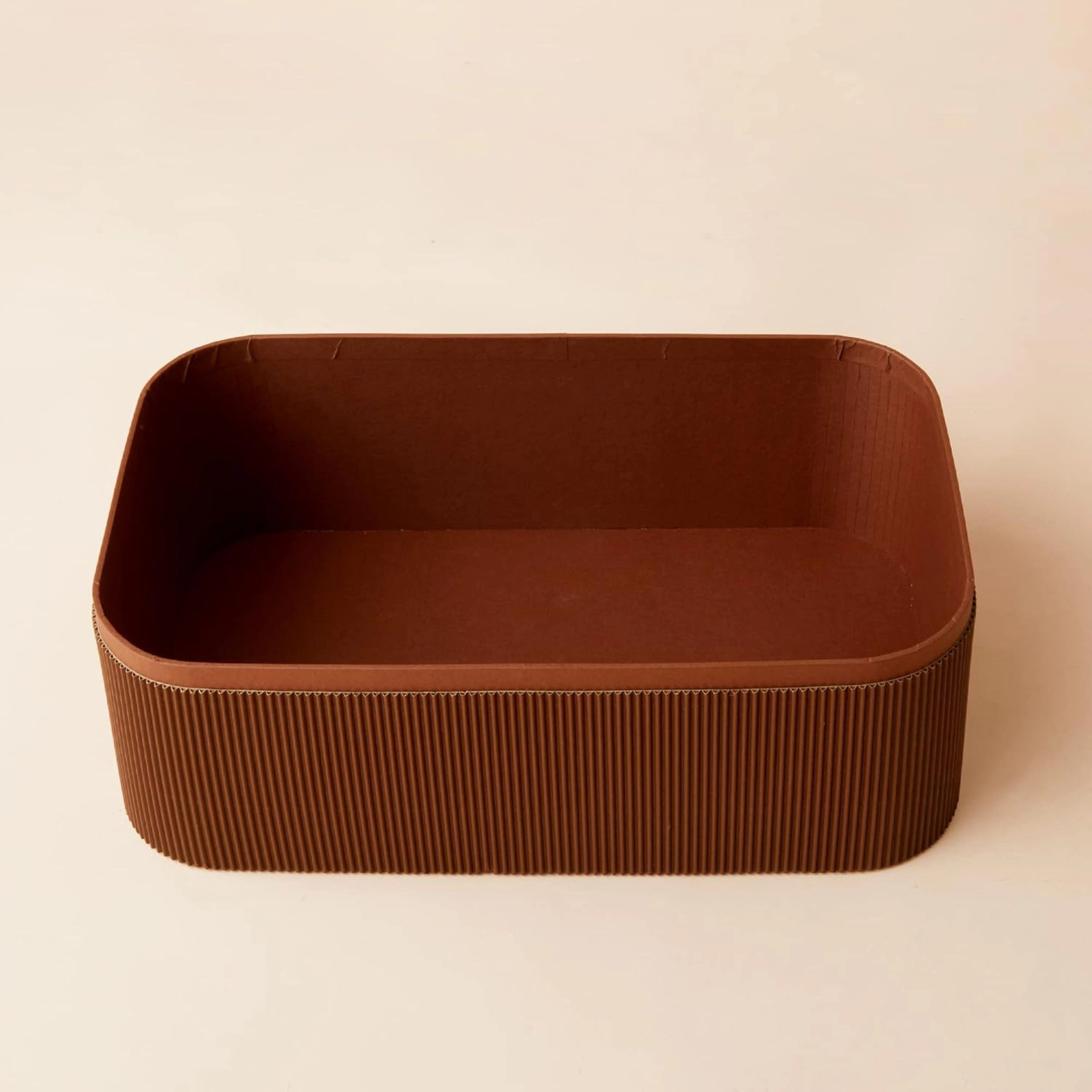 Stock Preferred Pack of 3 Decorative Storage Boxes with Faux Leather Lids