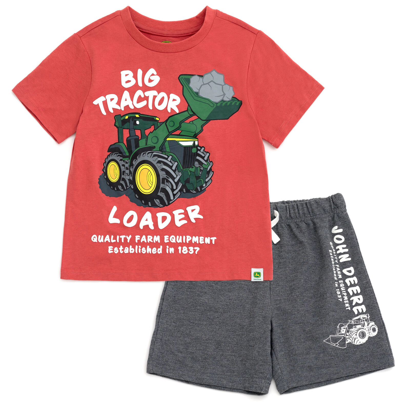 John Deere Boys' 2-Piece T-Shirt and Shorts Set