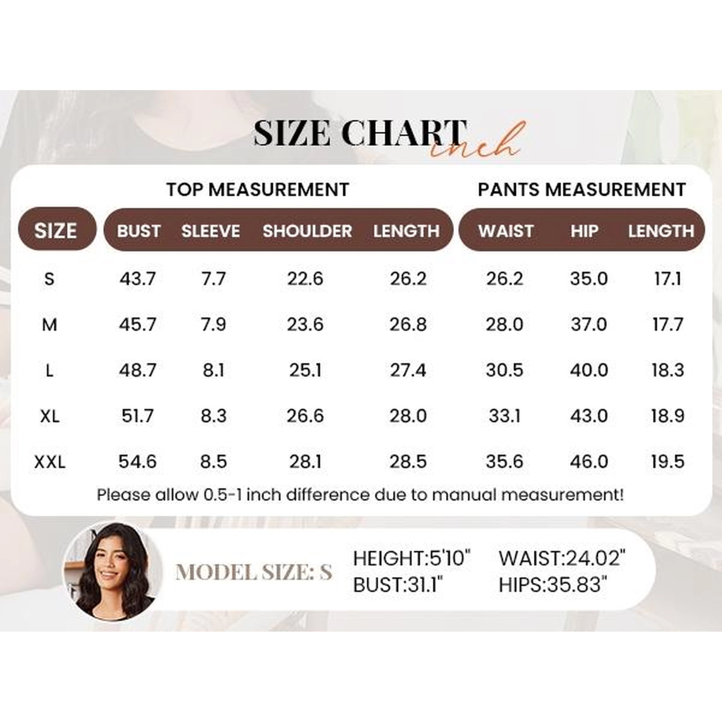 Ekouaer Womens Pajamas Two Piece Set Biker Shorts Workout Tracksuit