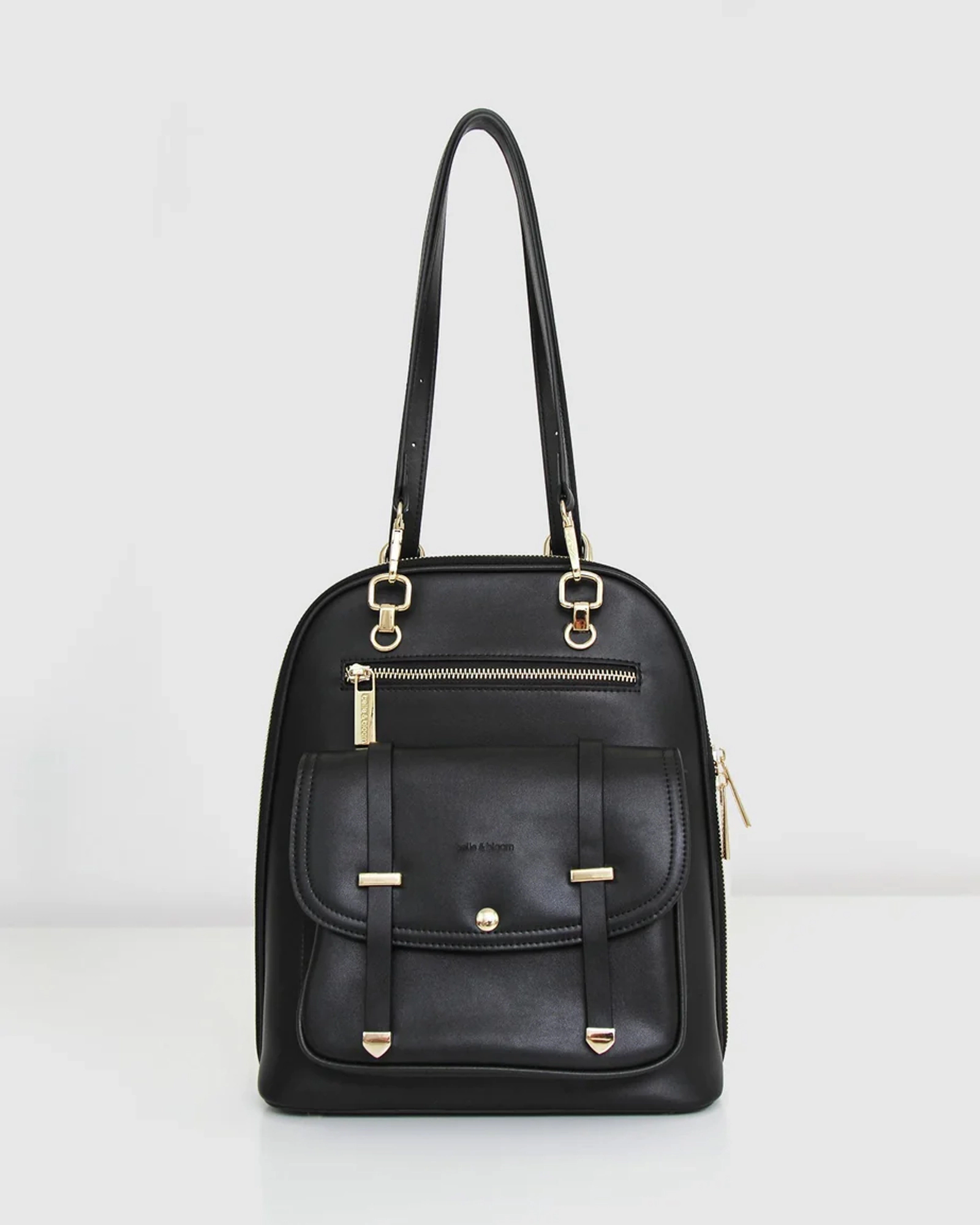 Belle & Bloom Womens 5th Ave Leather Backpack