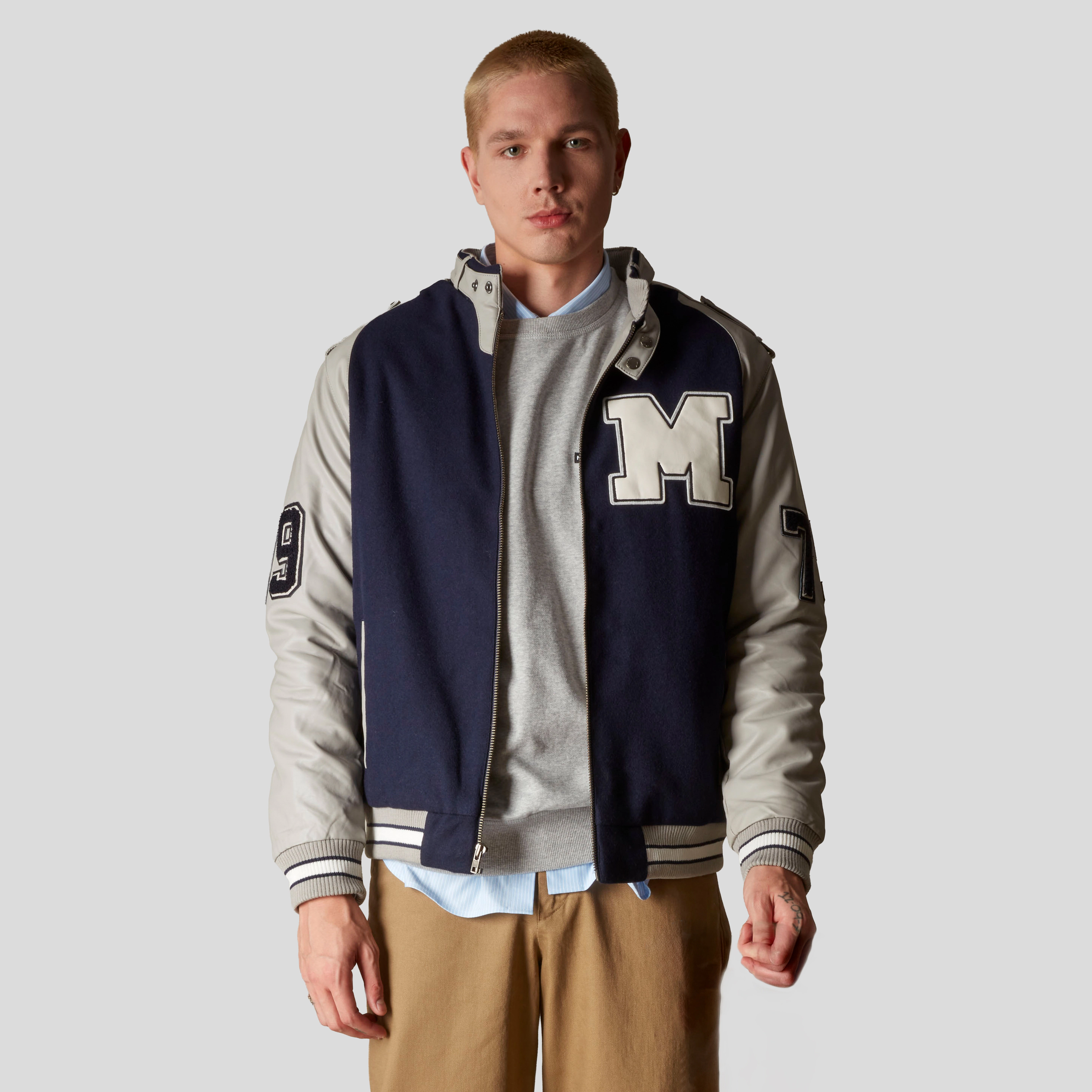 Members Only Men's Varsity Jacket