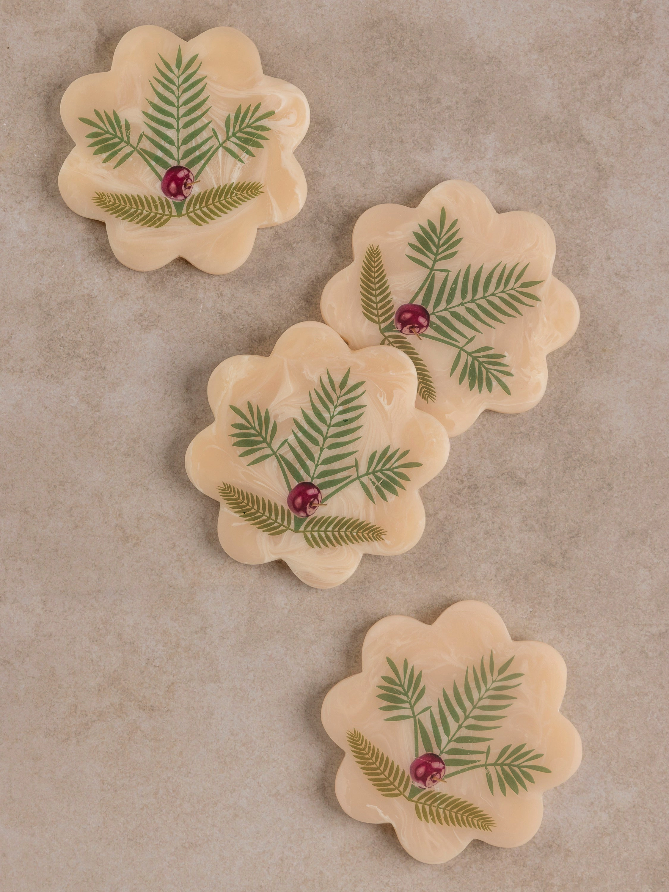GAURI KOHLI Trellis Coasters