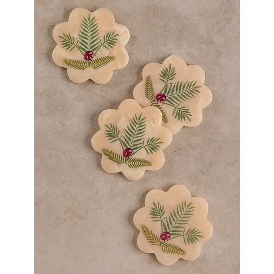 GAURI KOHLI Trellis Coasters