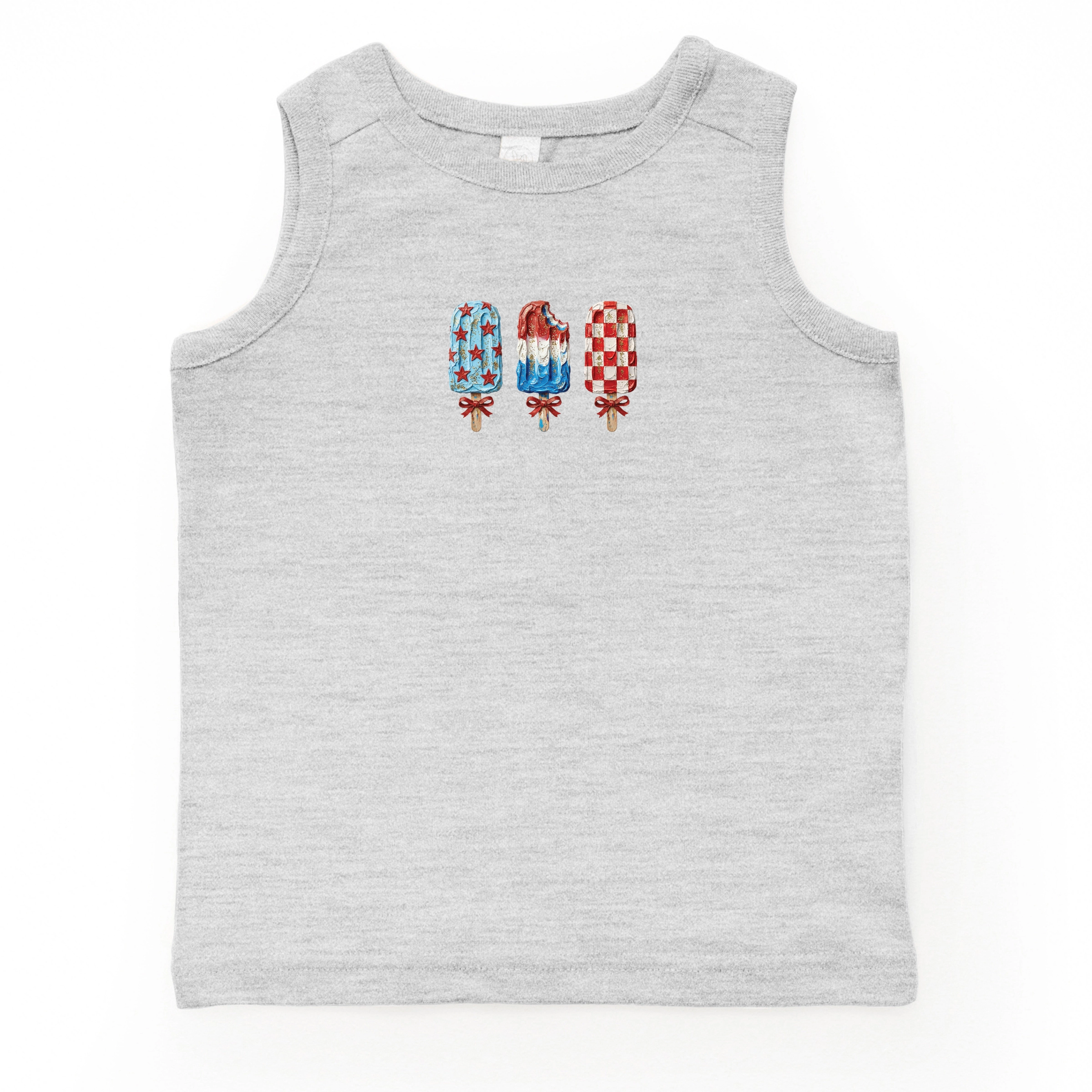 The Juniper Shop - Patriotic Popsicles Toddler Graphic Tank
