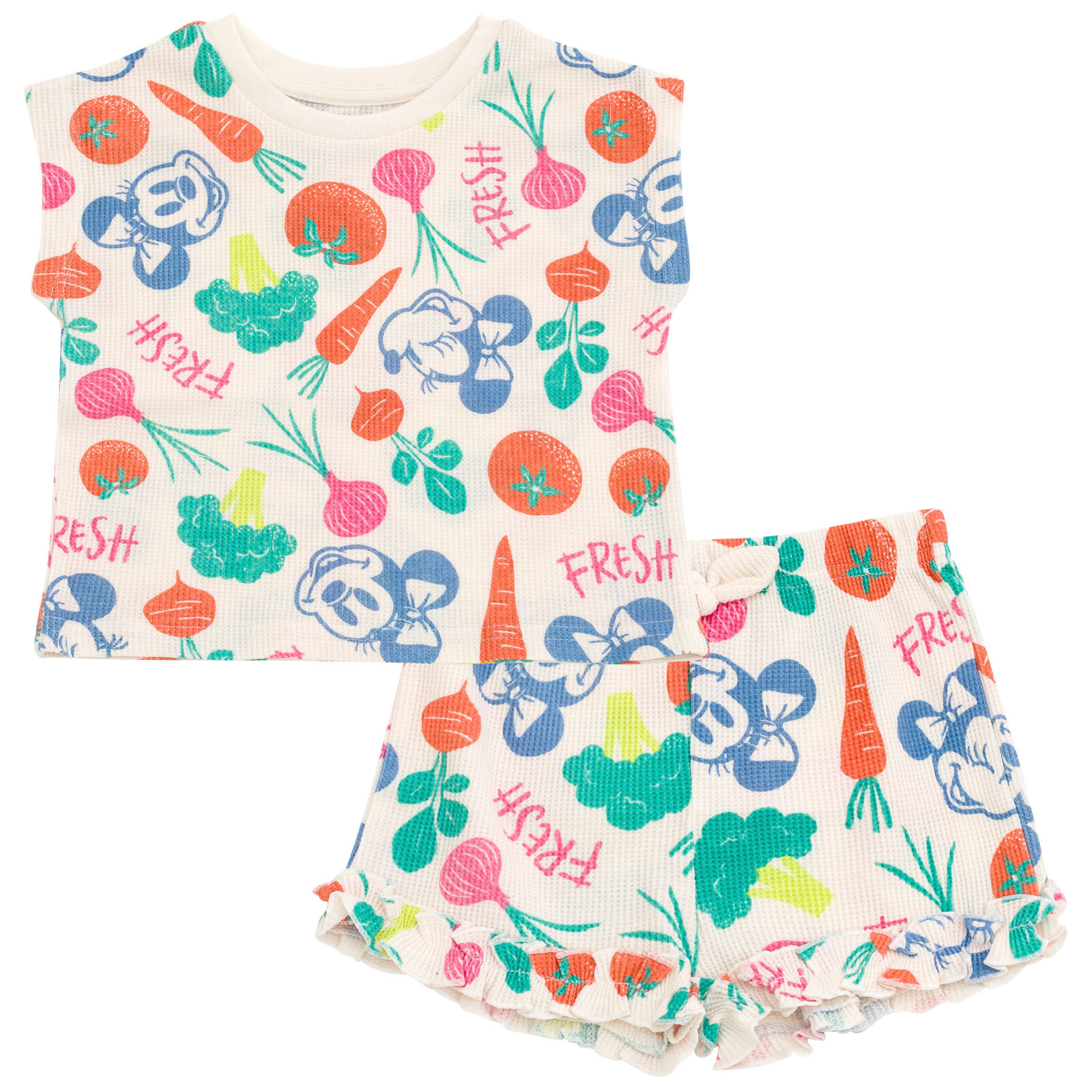 Disney Girls' 2-Piece T-Shirt and Shorts Set