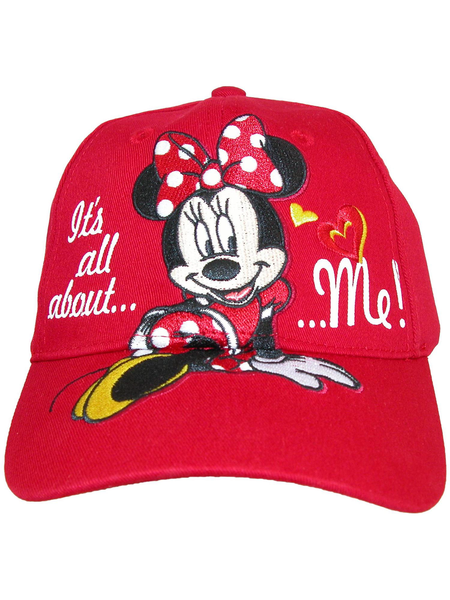 Disney Girls' It's All About Me Minnie Mouse Baseball Cap