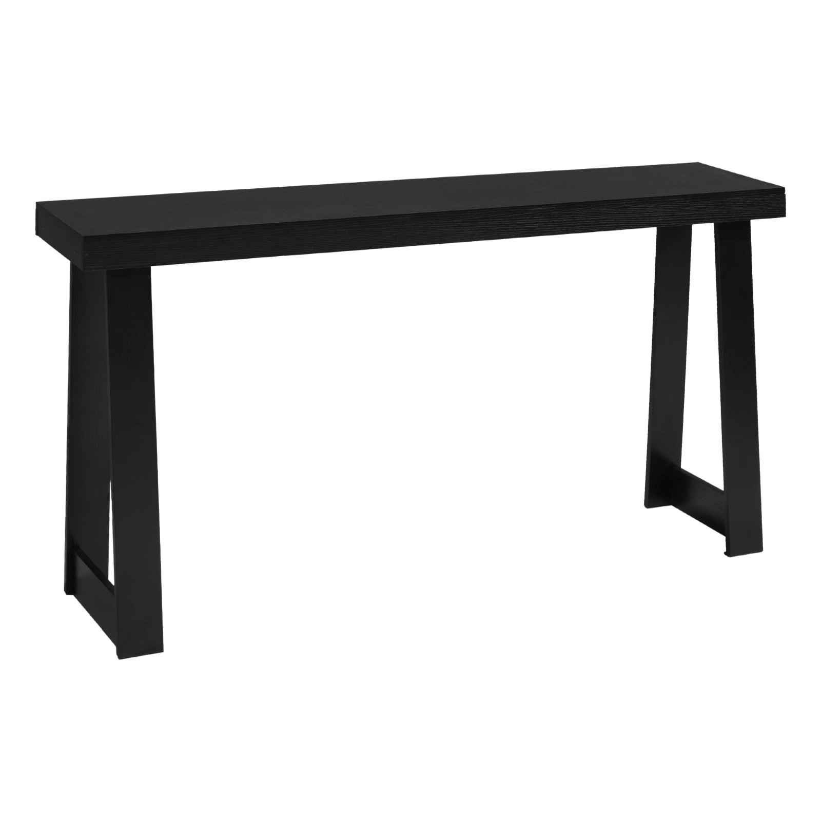 HONGGE Farmhouse Console Table Behind Couch, Wooden Rectangle Narrow Sofa Desk for Hallway Bedroom Living Room Foyer