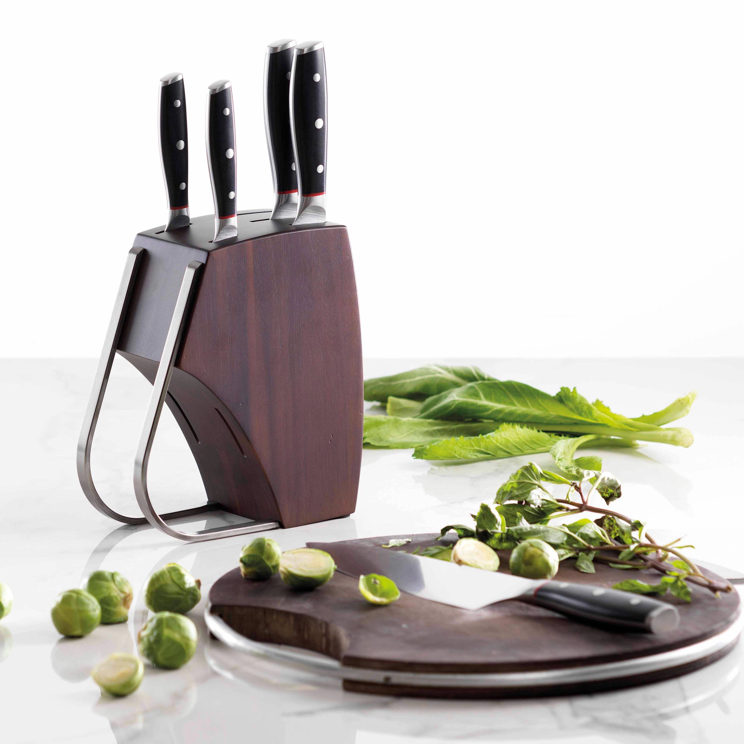 Cuisine::pro® iconiX® Holz Knife Block 6 Piece