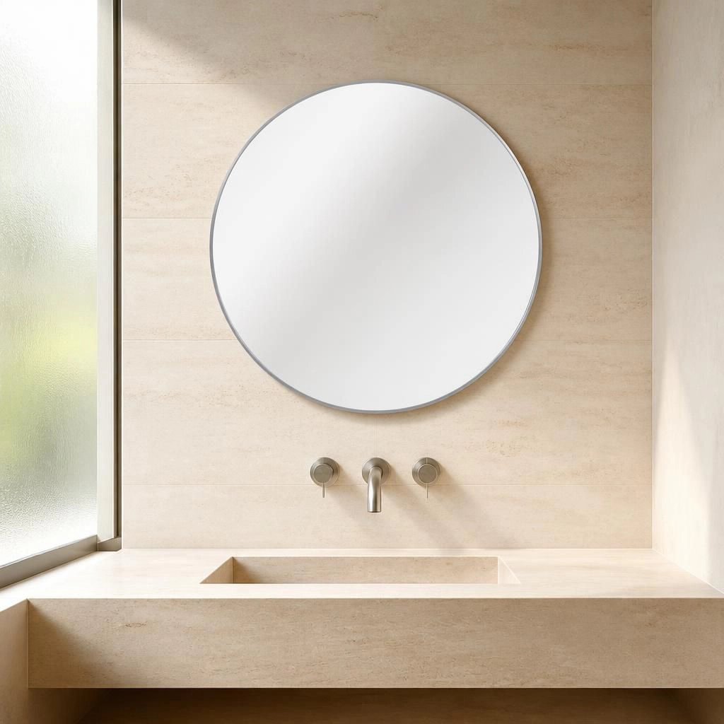 ELEMENT ACE 32 Inch Round Wall Mounted Vanity Mirror