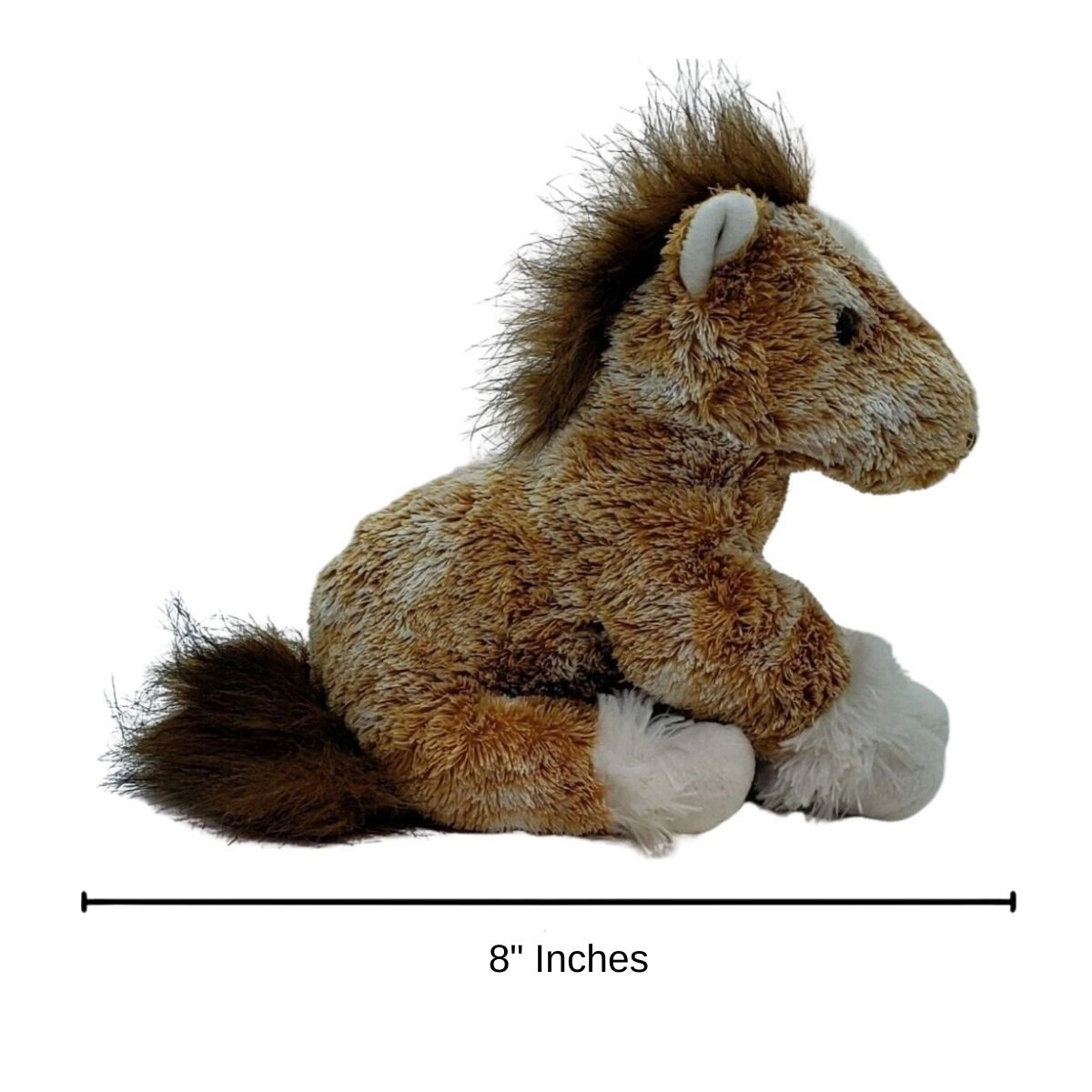 Aurora Mini Flopsie Clyde Clydesdale Horse 8-Inch Stuffed Animal Plush