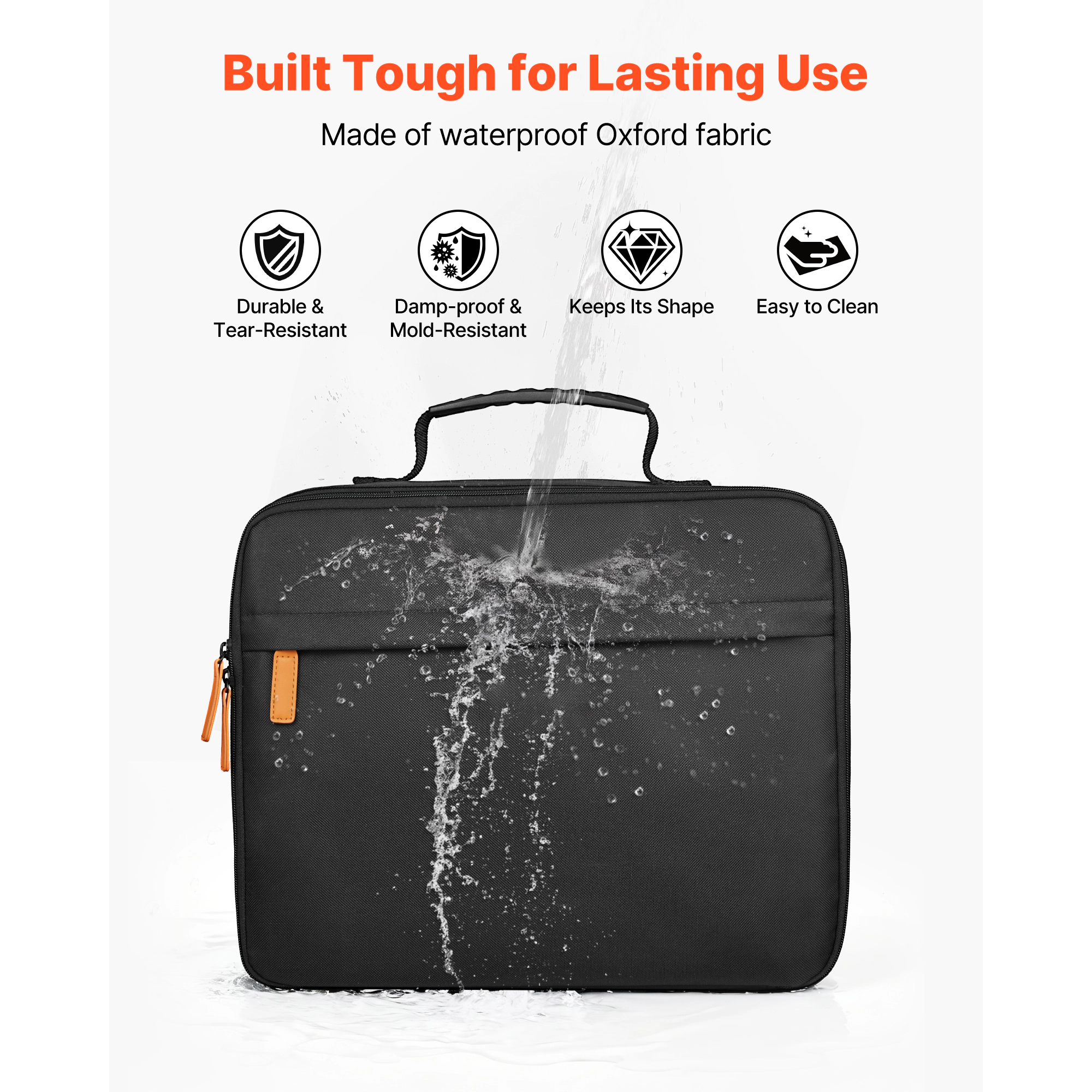 HONGGE Miniature Storage Carrying Figure Bag, Miniature Transport Bag with Adjustable Shoulder Strap