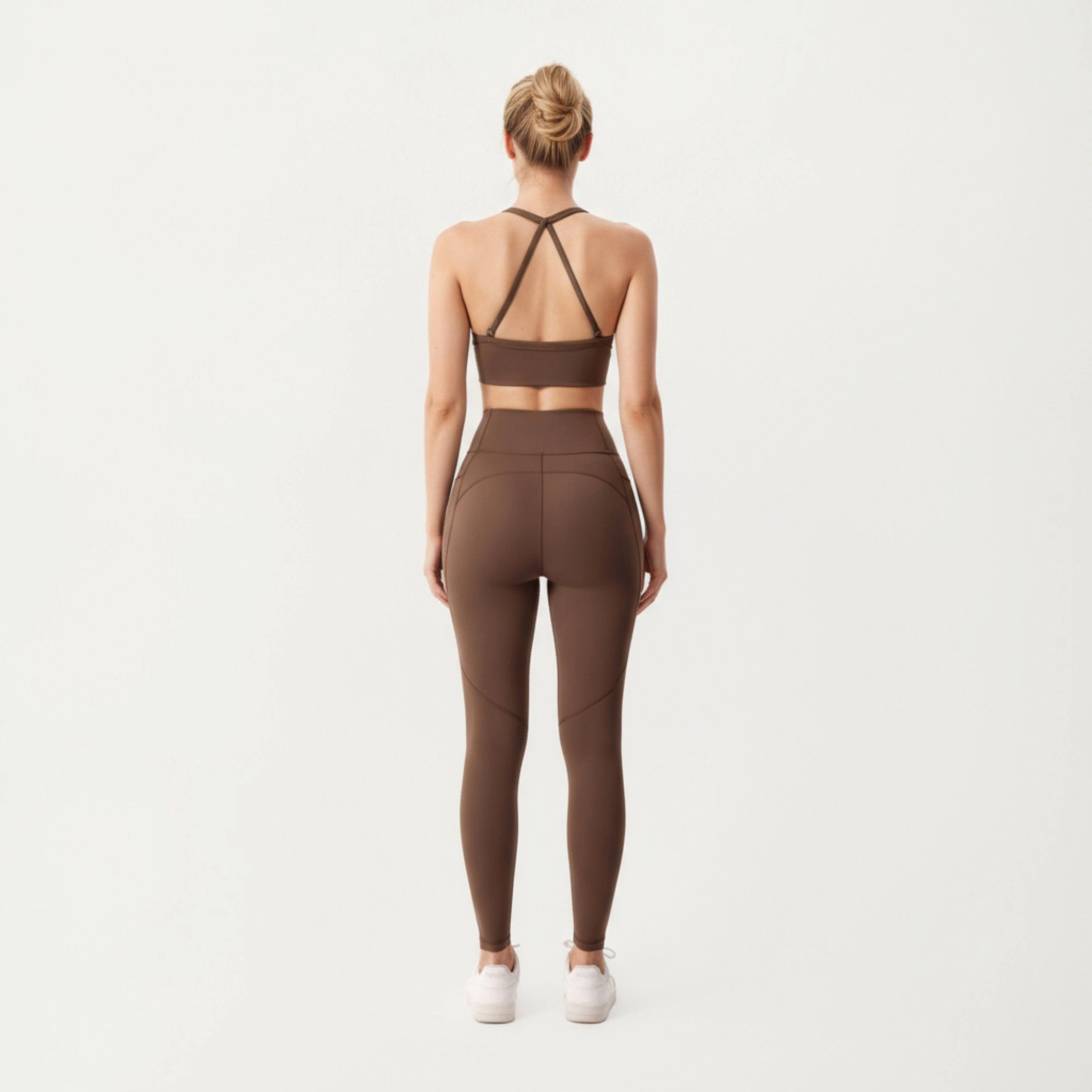 Anna-Kaci Active Women's High Waist Full Length Leggings with Smooth Stretch Fabric and Contoured Fit