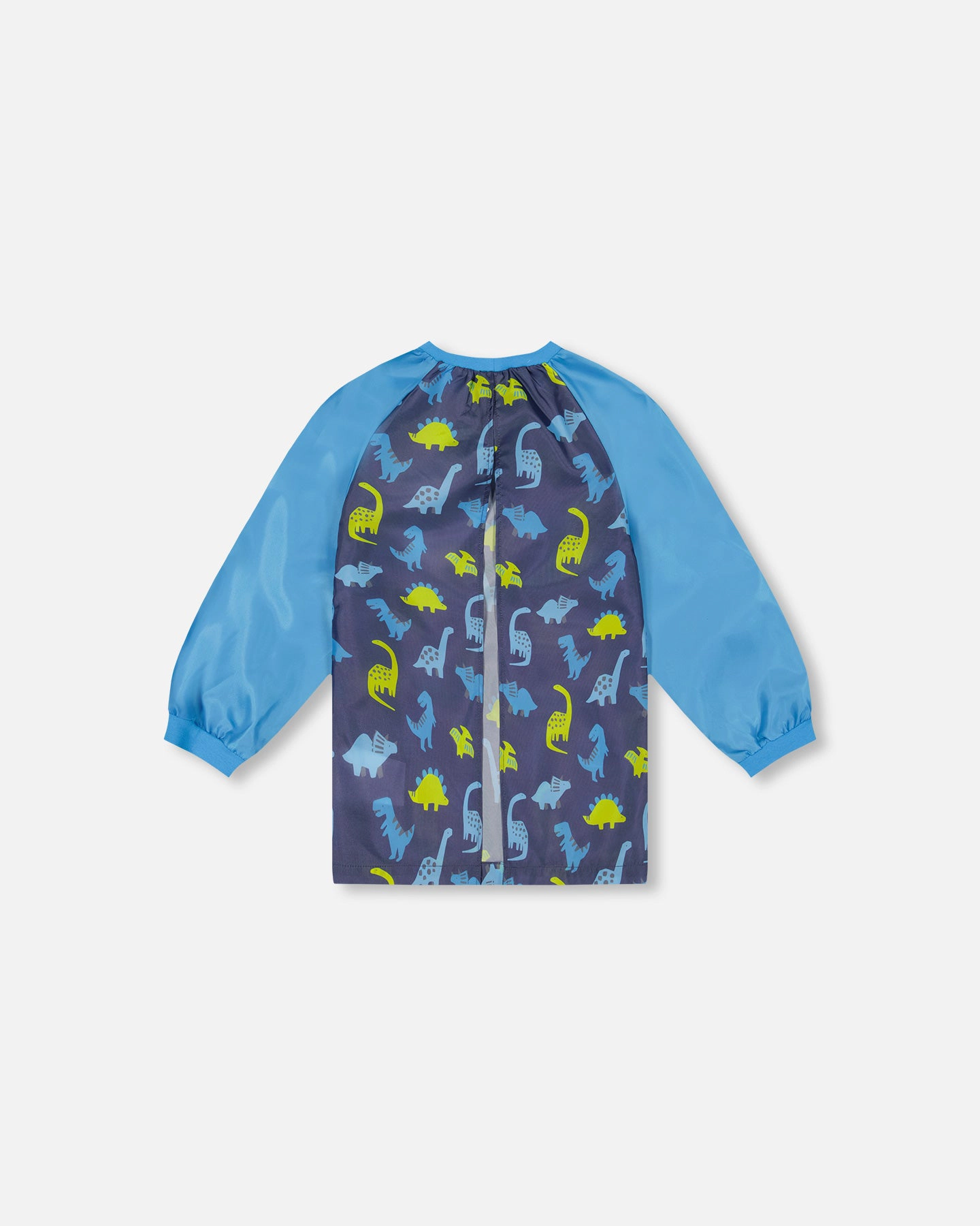 Deux par Deux Boys Water-Resistant Raglan Sleeve Dinosaur Print Apron